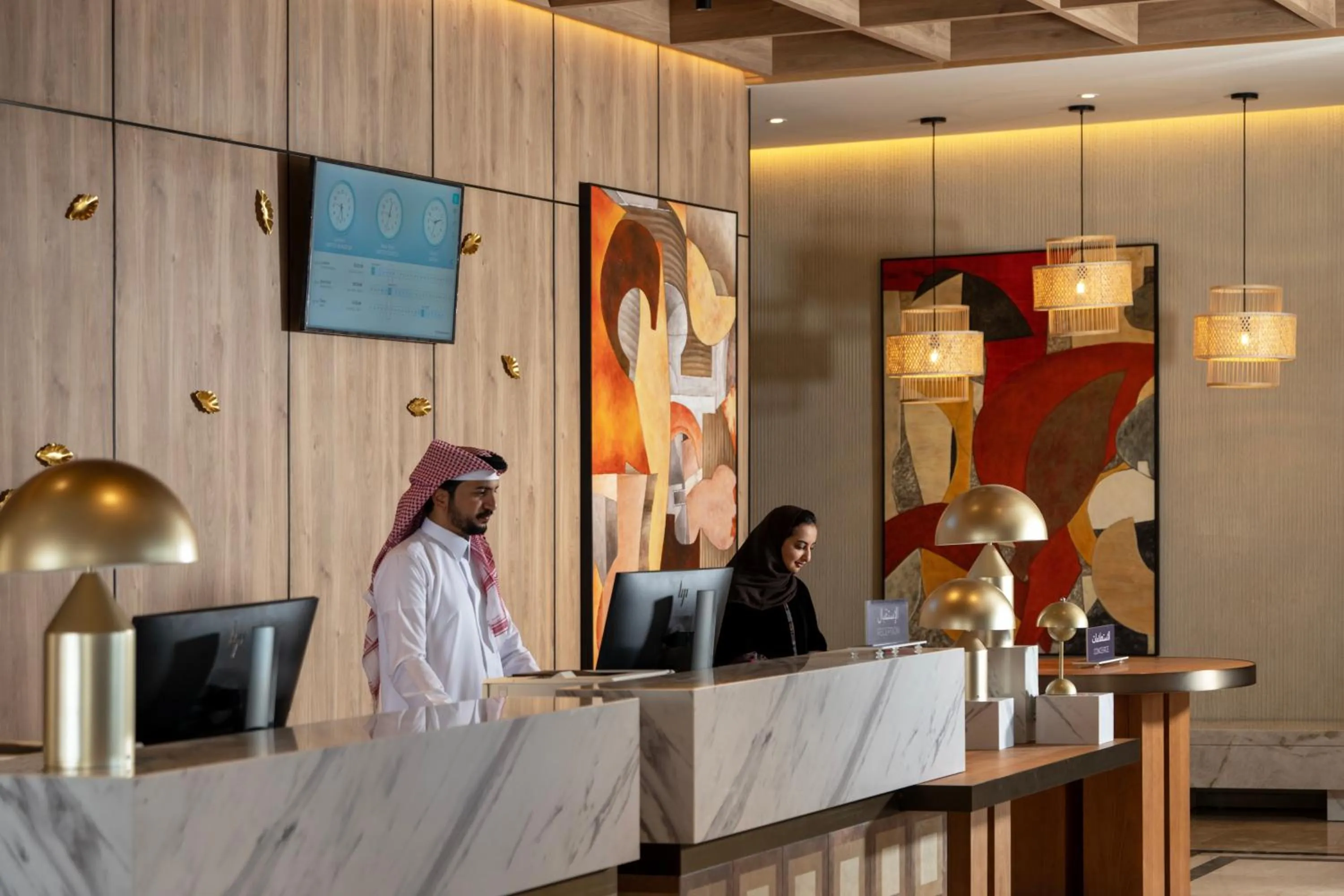 Lobby or reception in Mercure Hotel Khamis Mushait by Accor