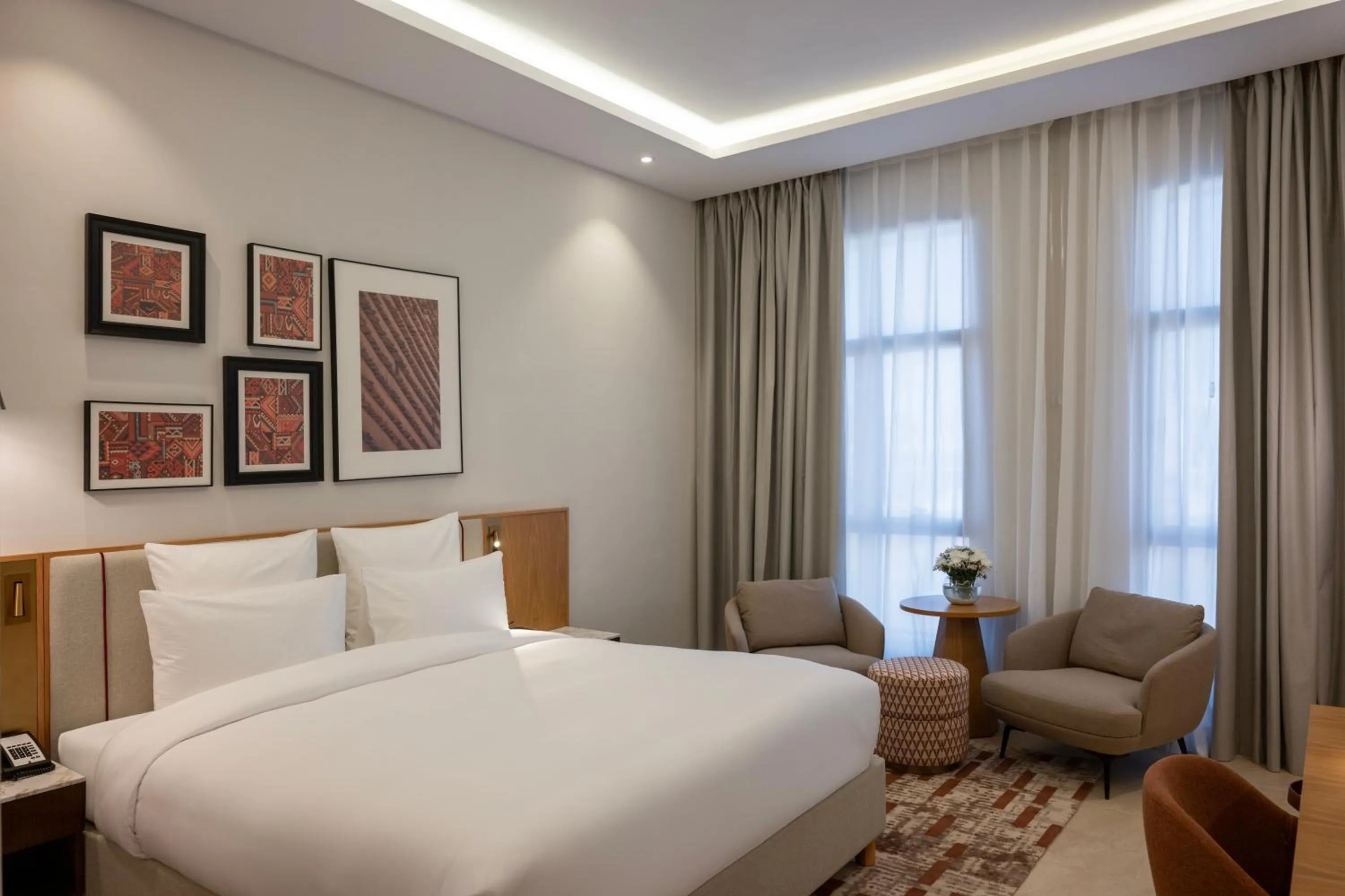 Bed in Mercure Hotel Khamis Mushait by Accor