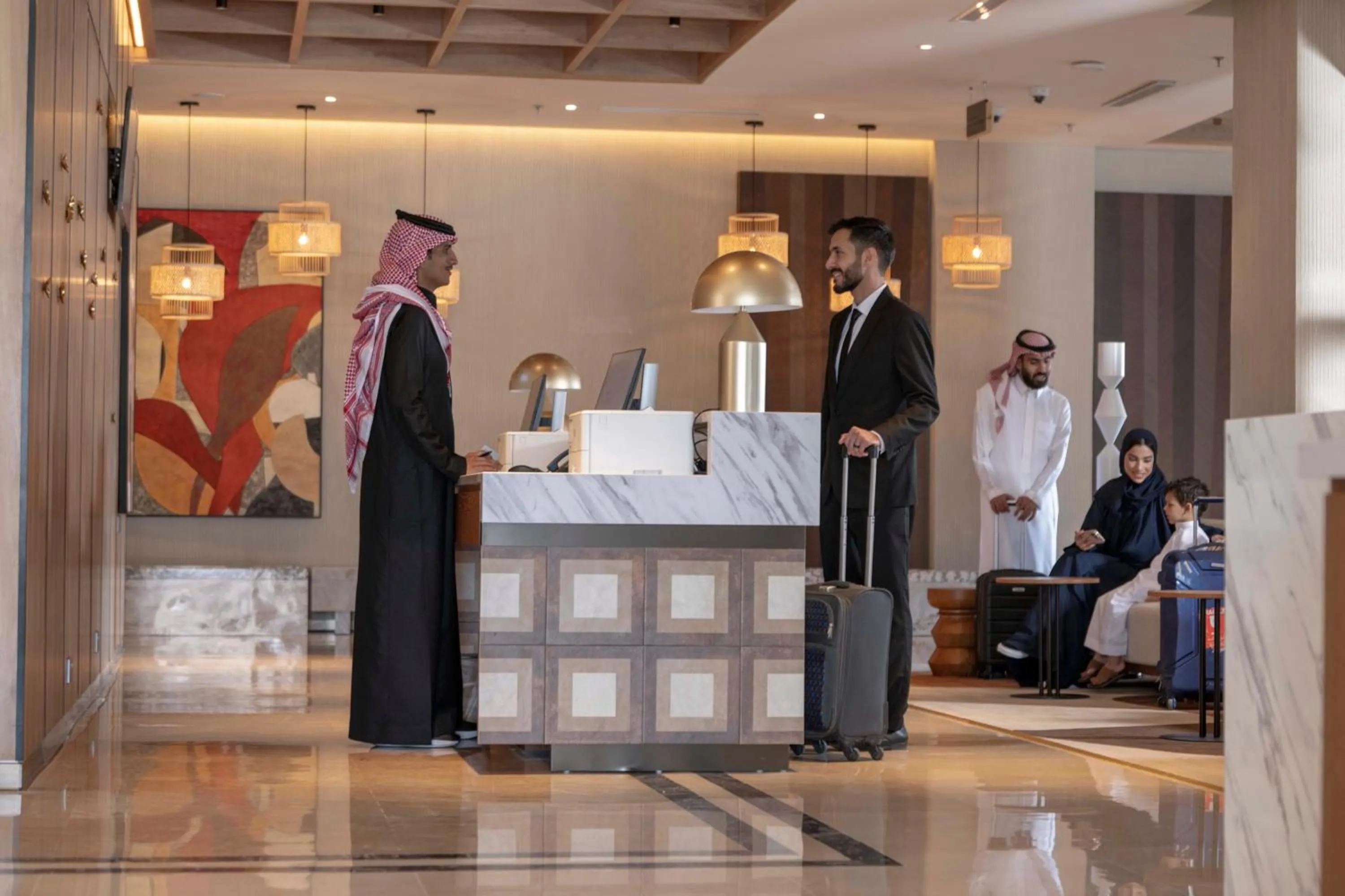 Lobby or reception in Mercure Hotel Khamis Mushait by Accor