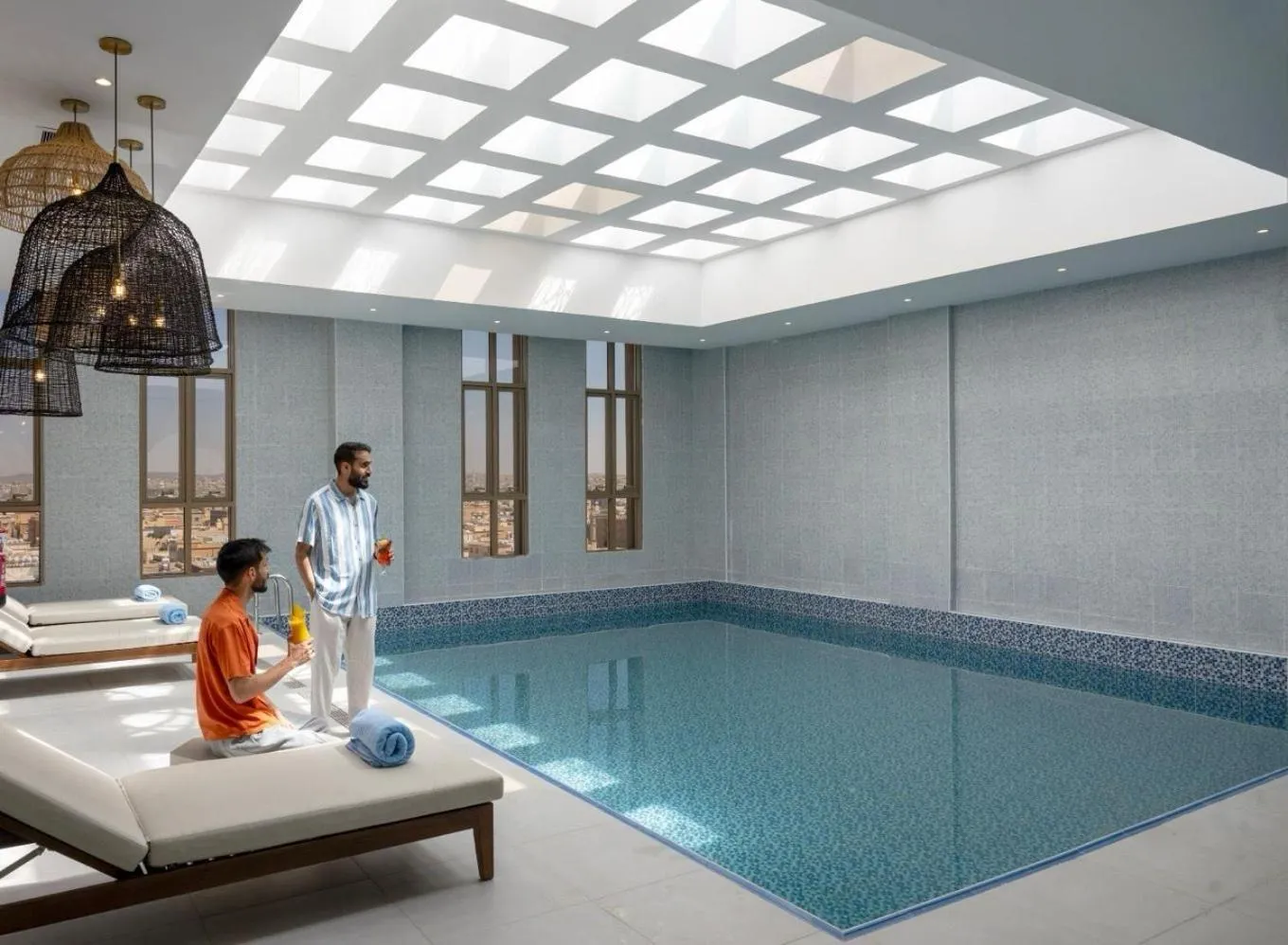 Swimming pool in Mercure Hotel Khamis Mushait by Accor