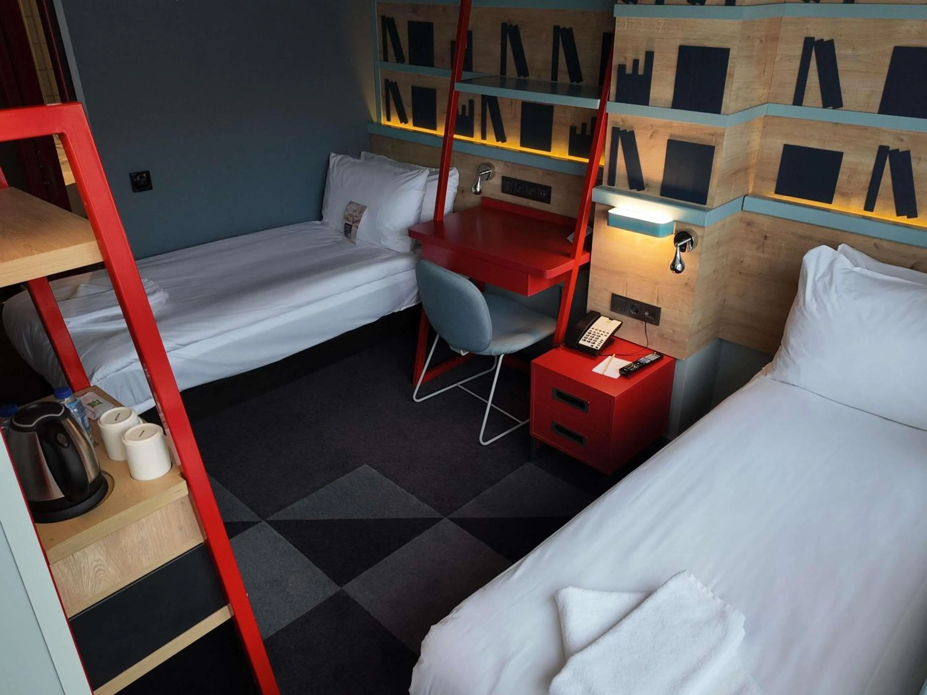 Bedroom, Bed in ibis Styles Ankara