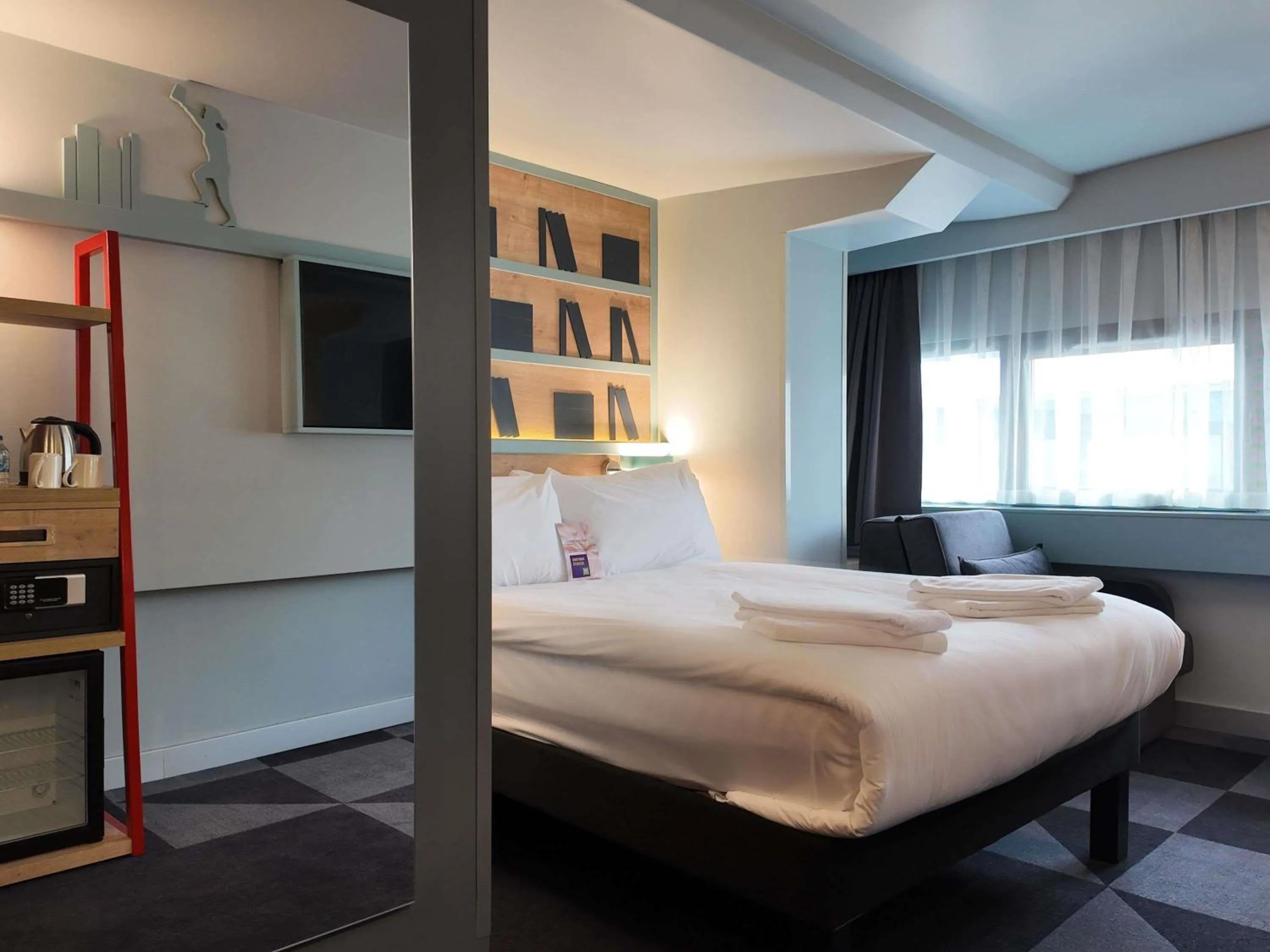 Bedroom, Bed in ibis Styles Ankara