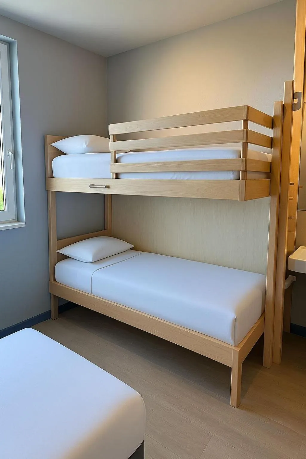 Bedroom, Bed in ibis budget Auxerre Nord
