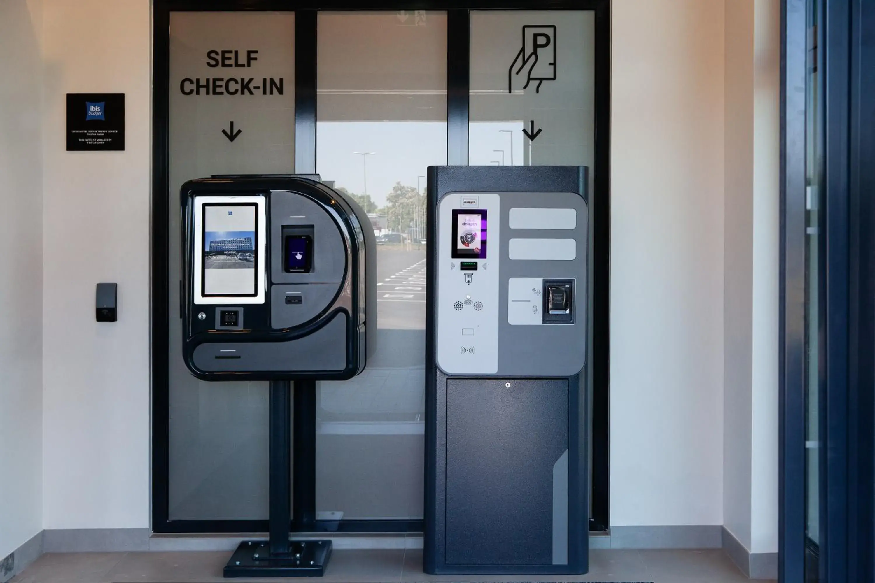 Lobby or reception in ibis budget Hotel Berlin Airport Lobby or reception in ibis budget Hotel Berlin Airport