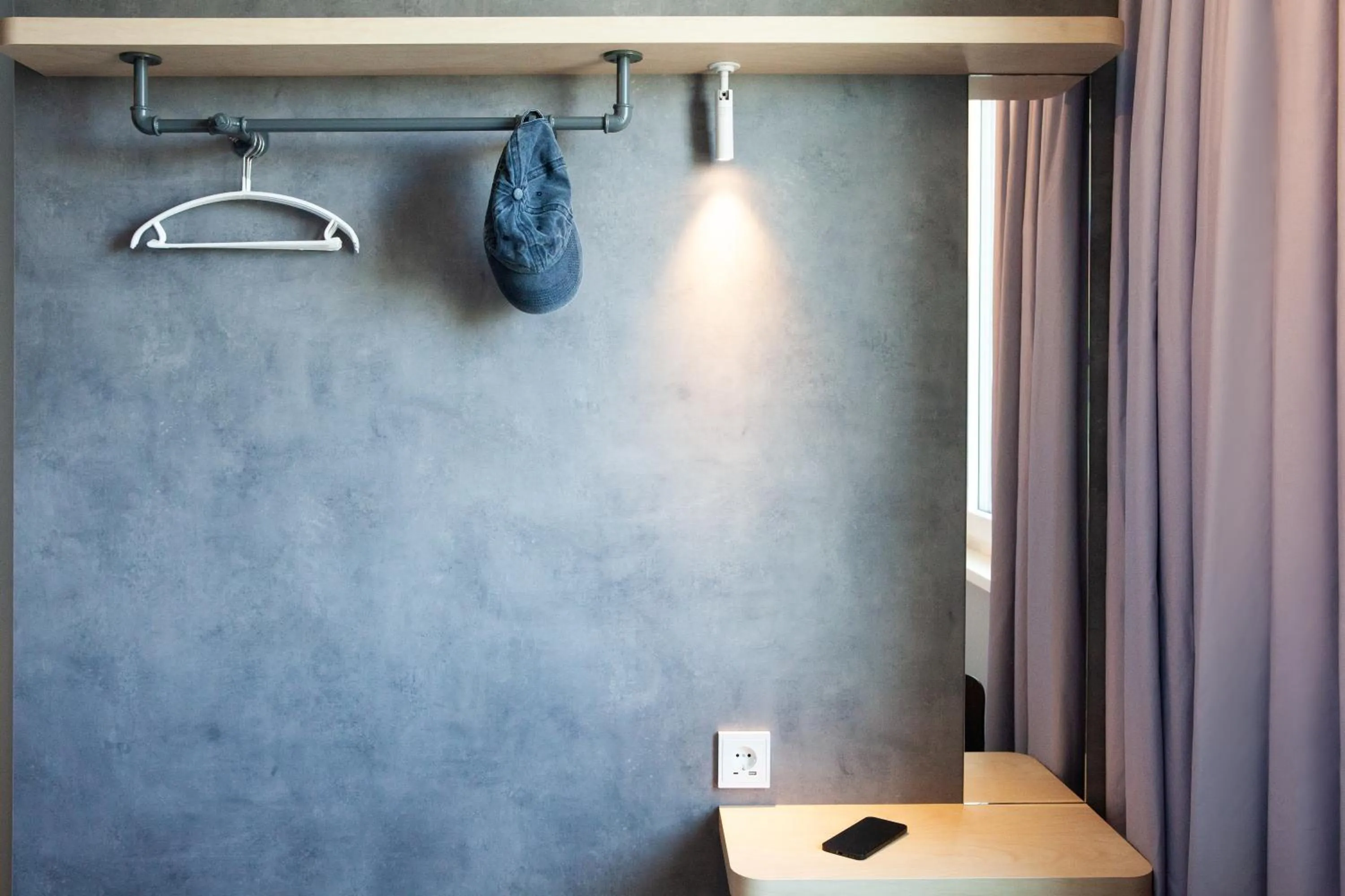 Decorative detail in ibis budget Hotel Berlin Airport