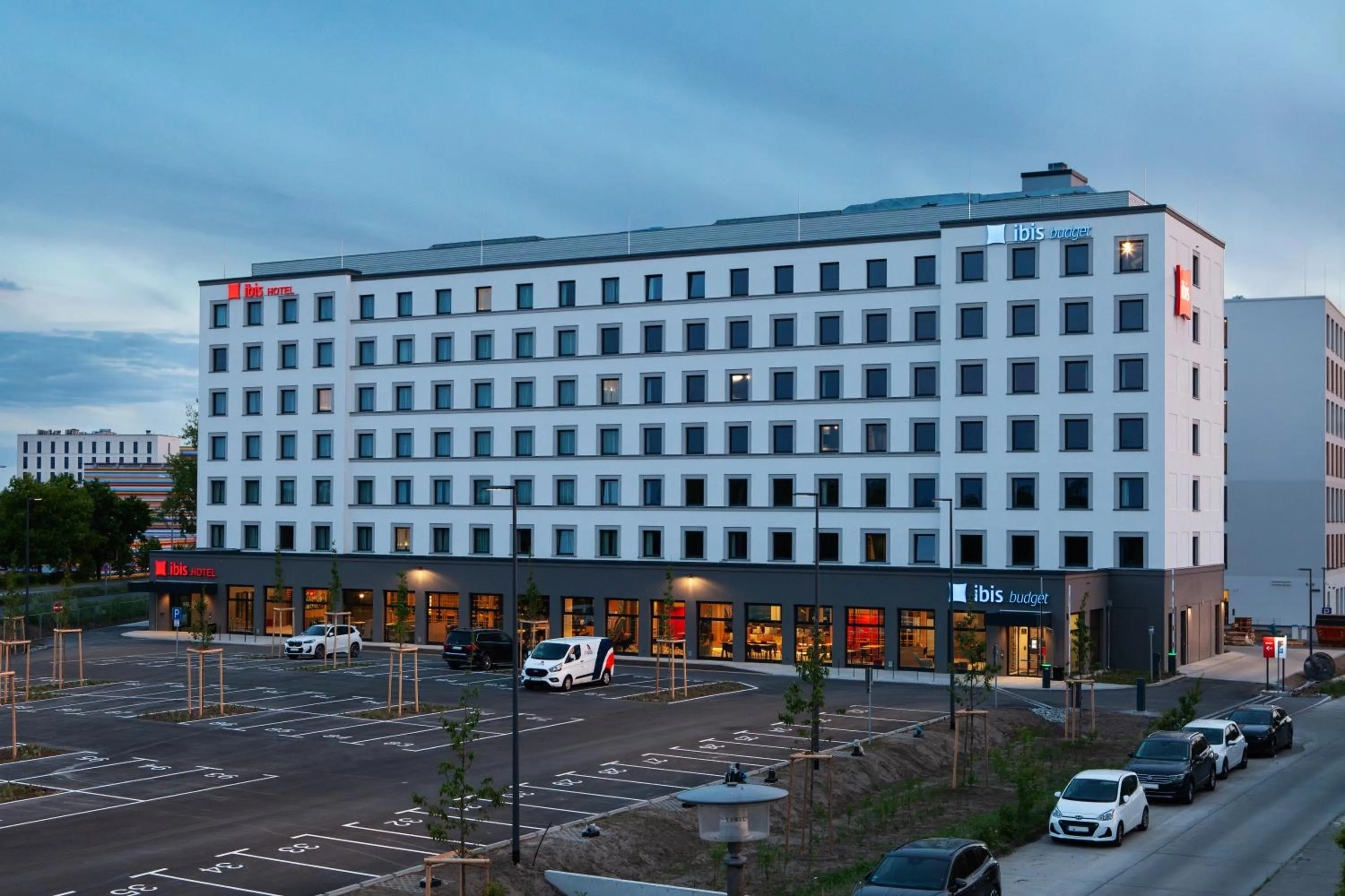 Property building in ibis Hotel Berlin Airport