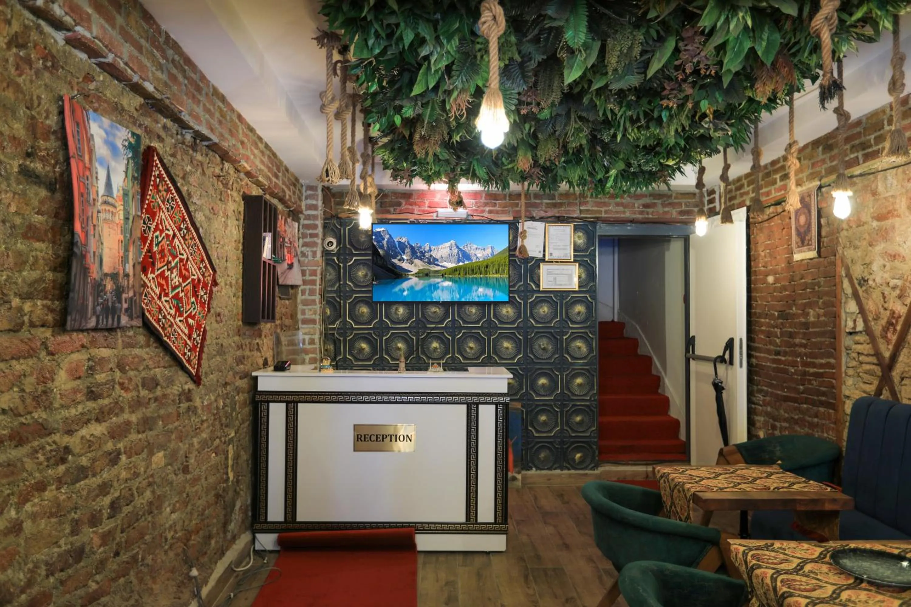 Lobby or reception in Istanbul Hotel&Guesthouse