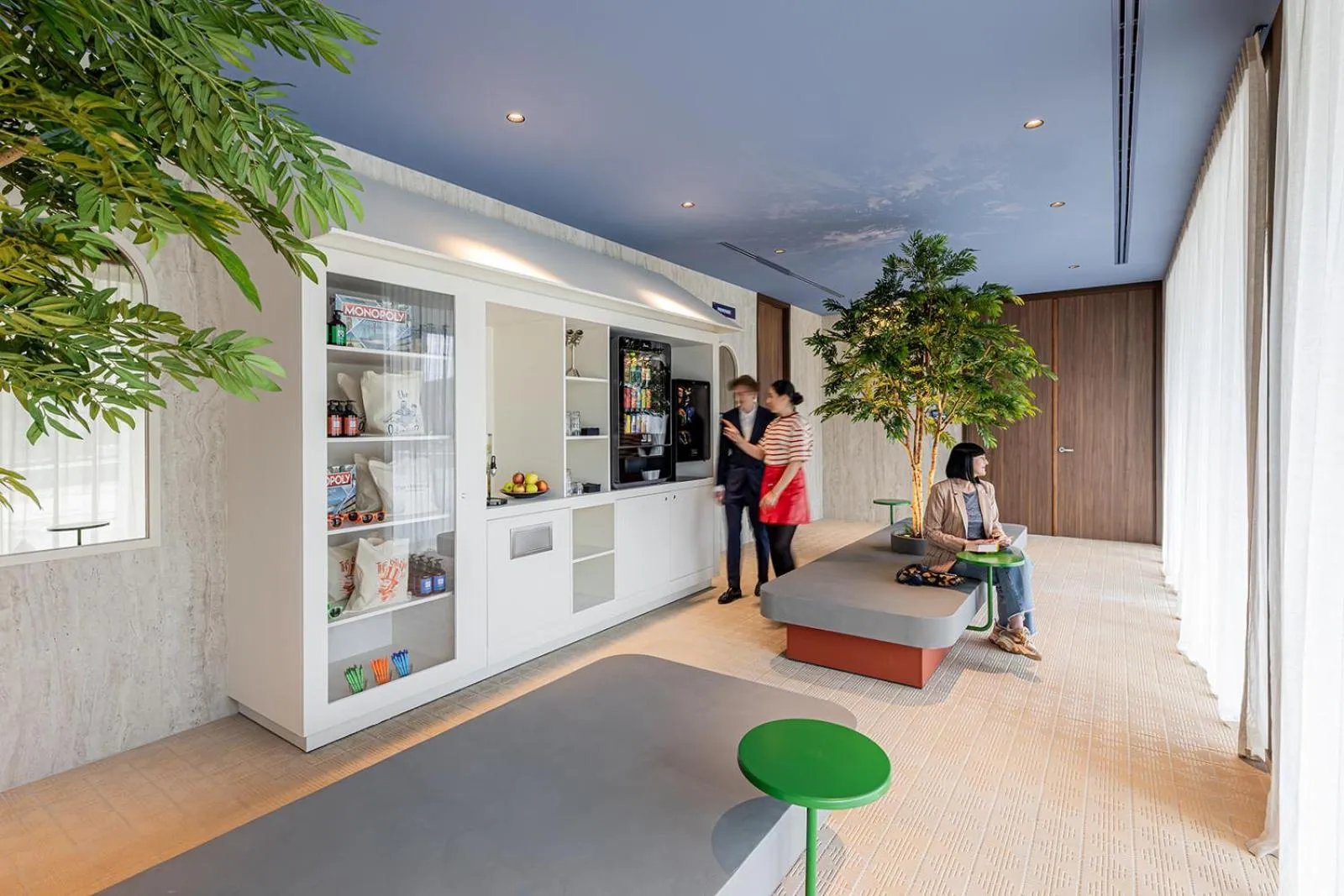 Lobby or reception in The Ostendian