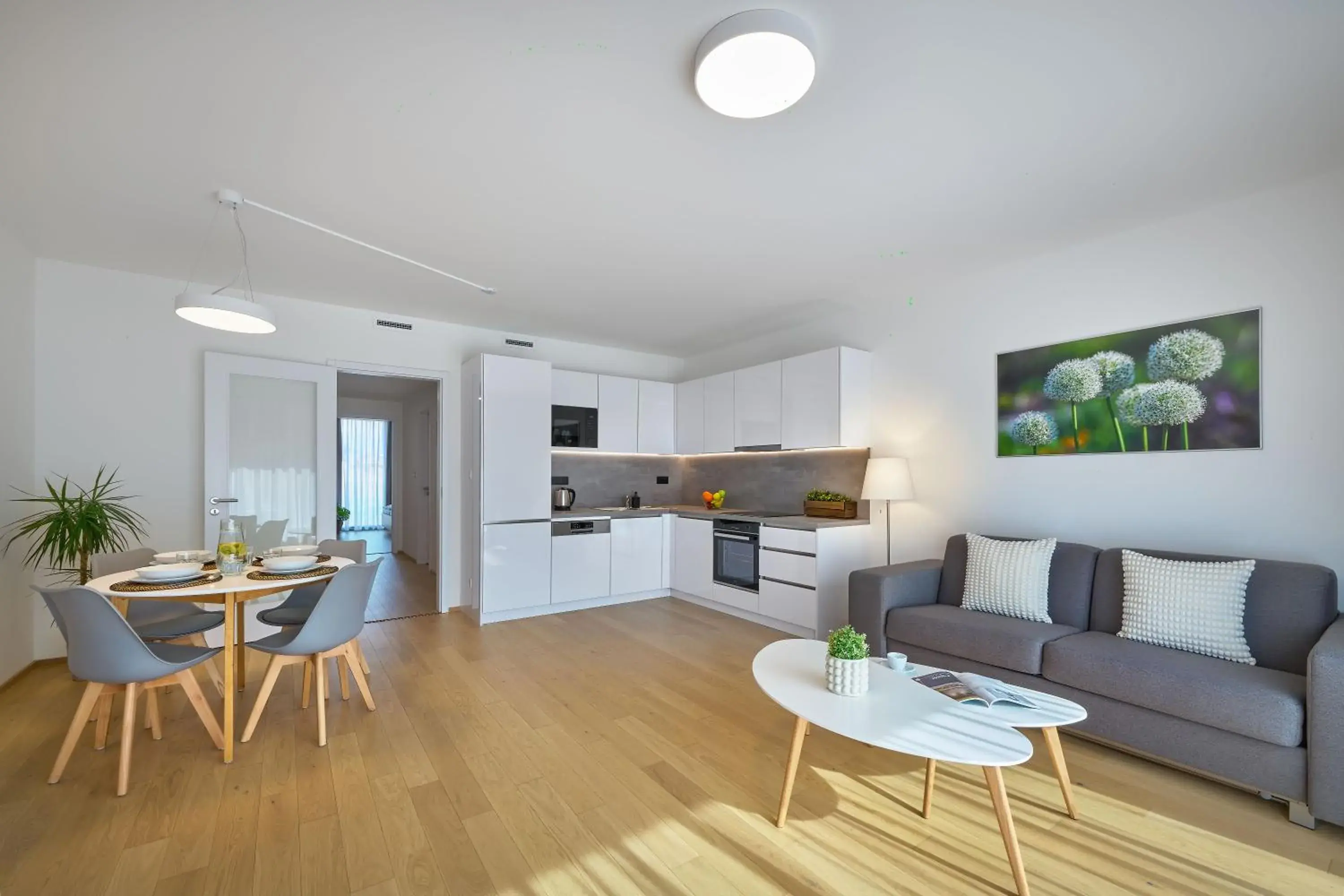 Two-Bedroom Apartment with Balcony in DownTown Suites Andel Two-Bedroom Apartment with Balcony in DownTown Suites Andel