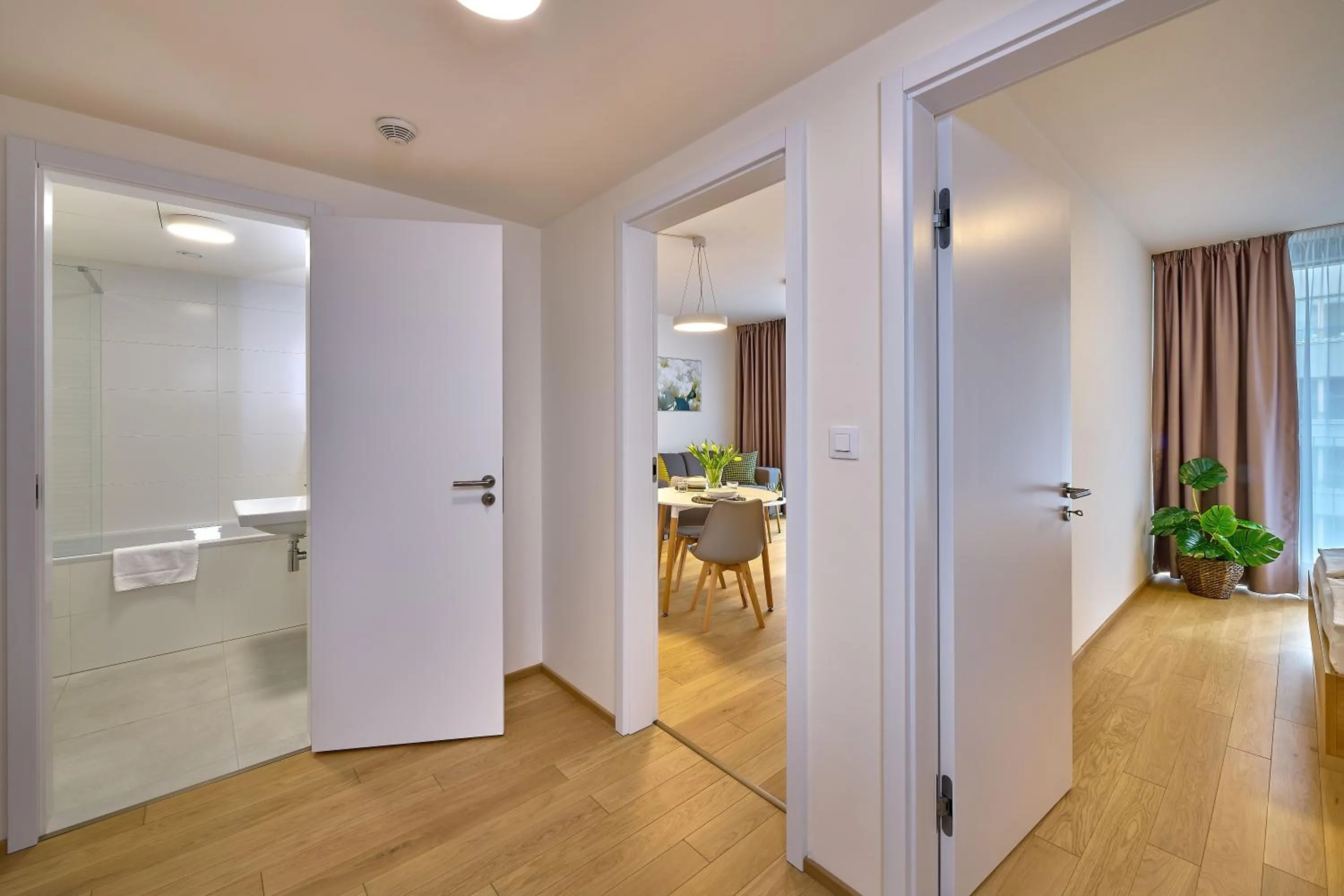 Bathroom in DownTown Suites Andel