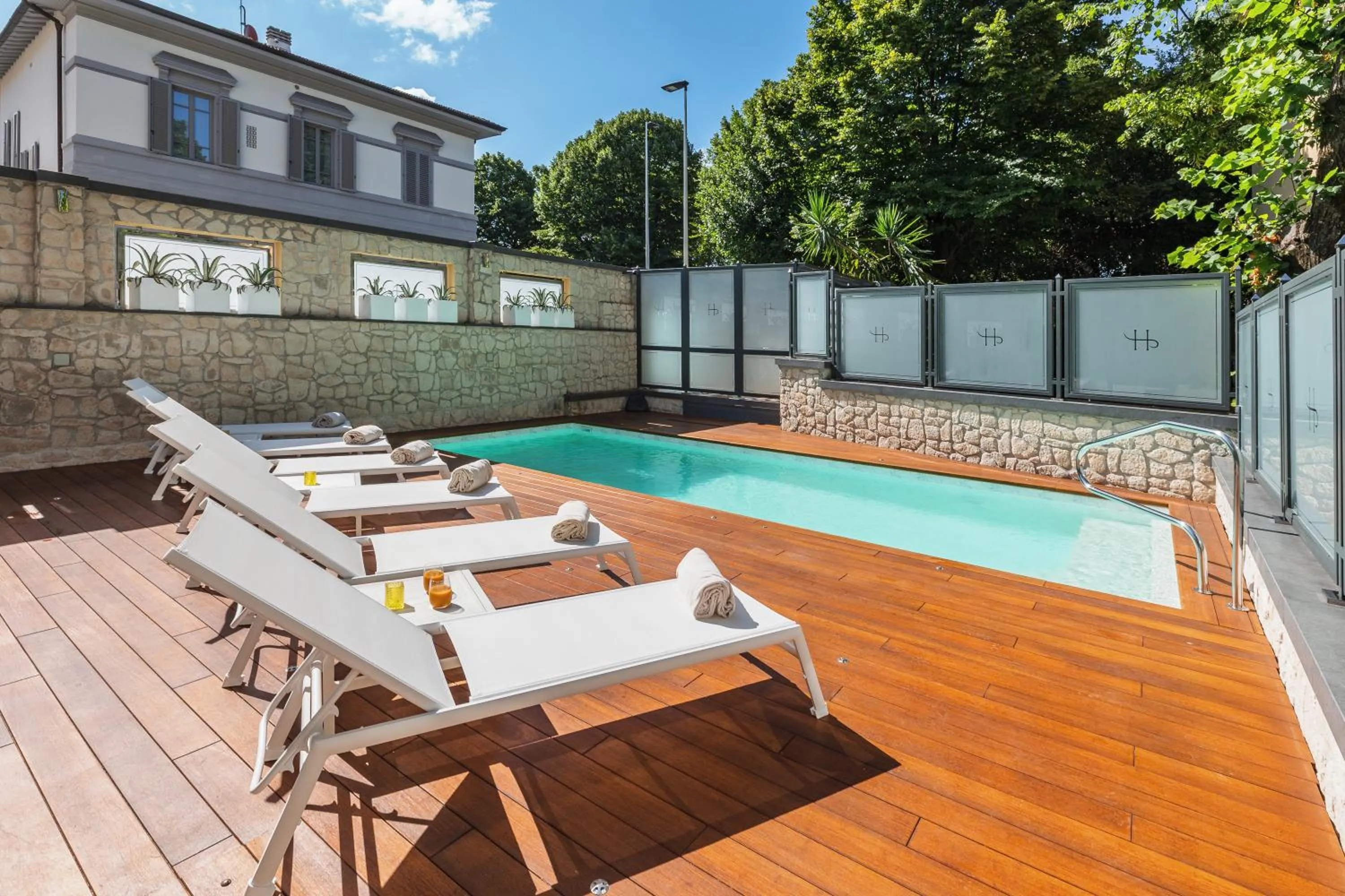 Swimming pool in LHP River Club