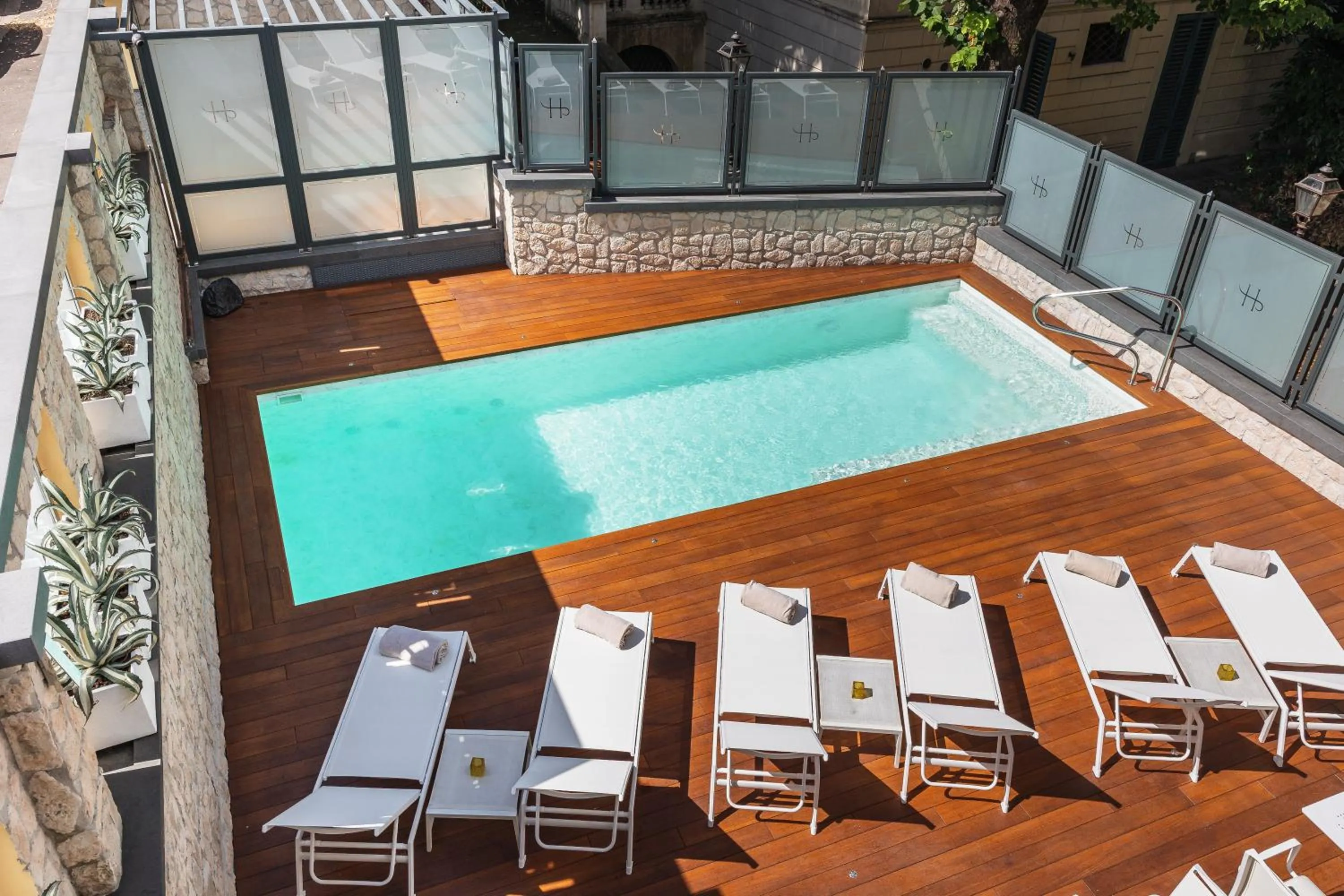 Pool view in LHP River Club