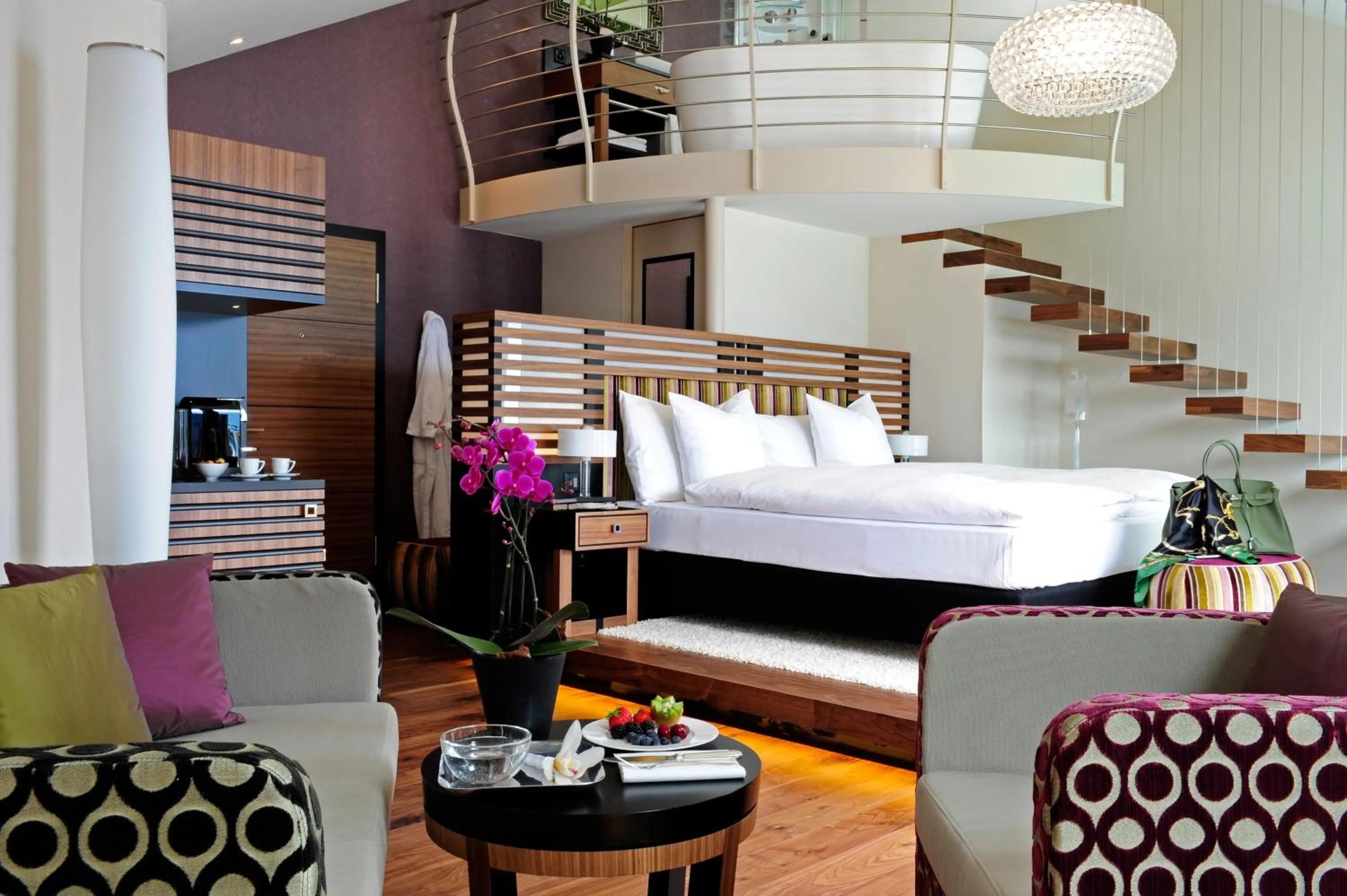 Photo of the whole room in Art Deco Hotel Montana Luzern