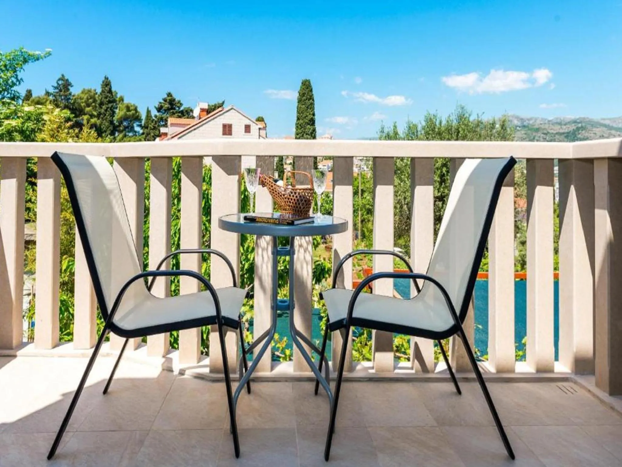 Balcony/Terrace in Apartments & Rooms V&M