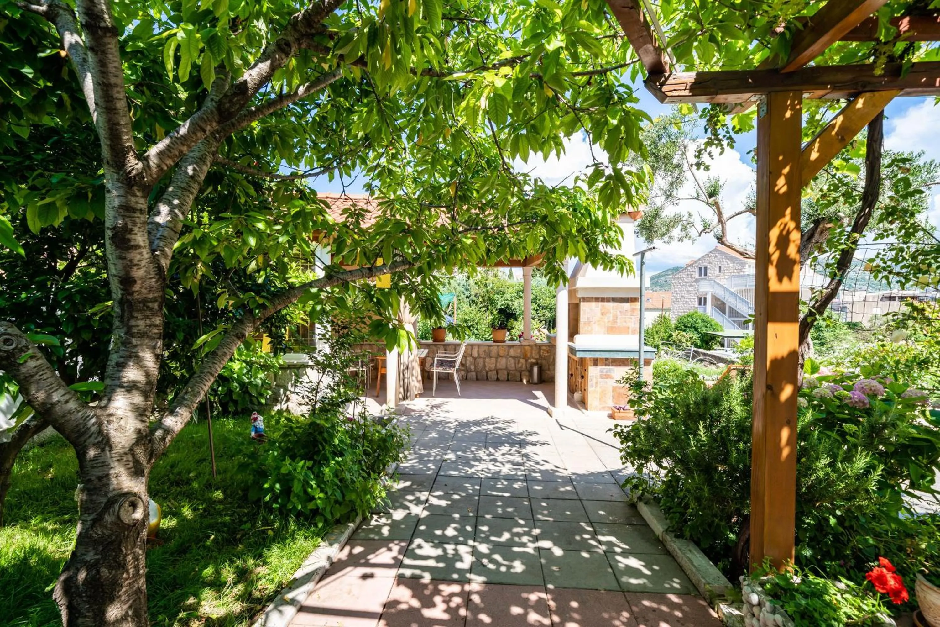 Garden in Apartments & Rooms V&M