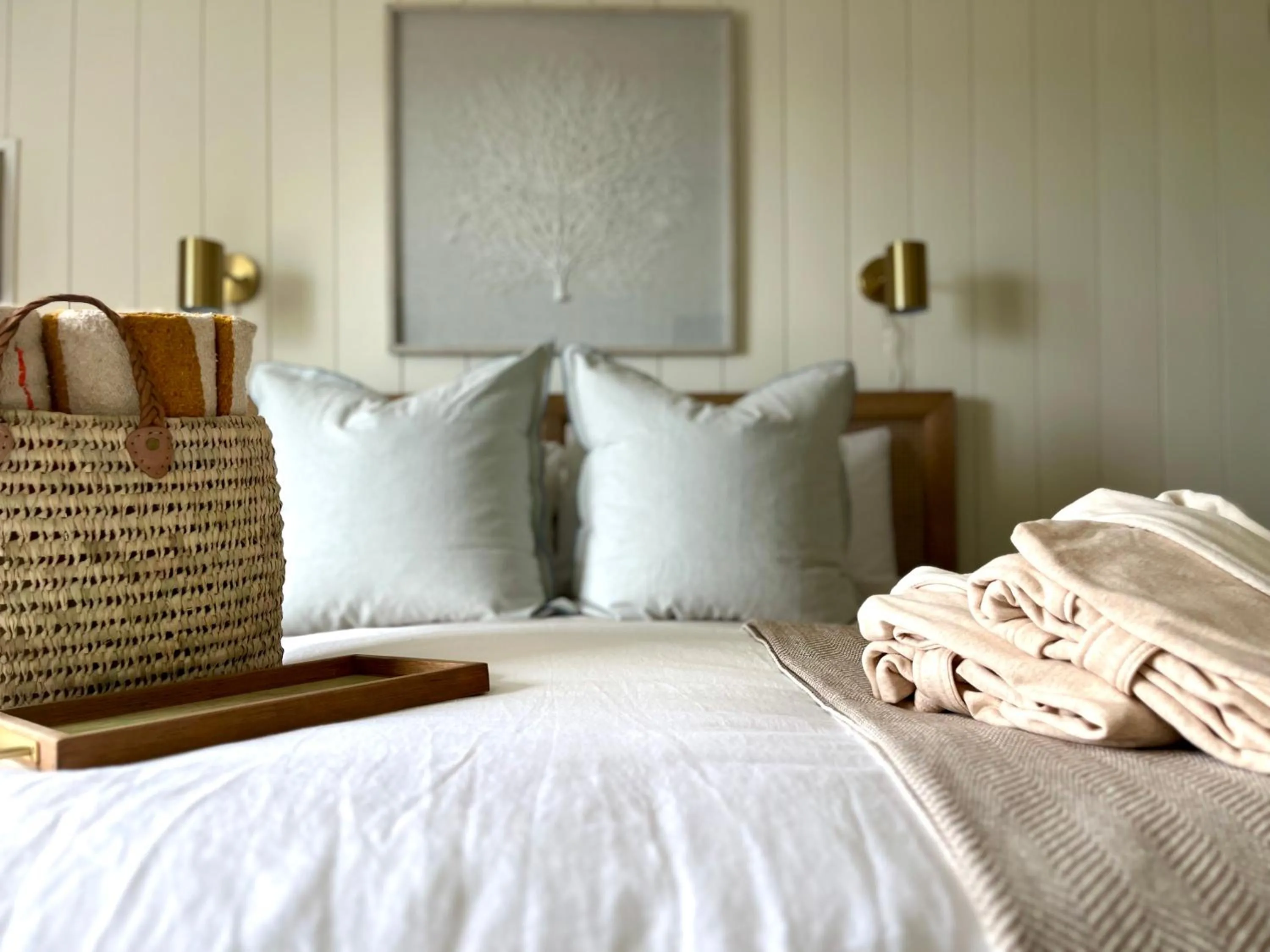 Bed in The Trident Inn