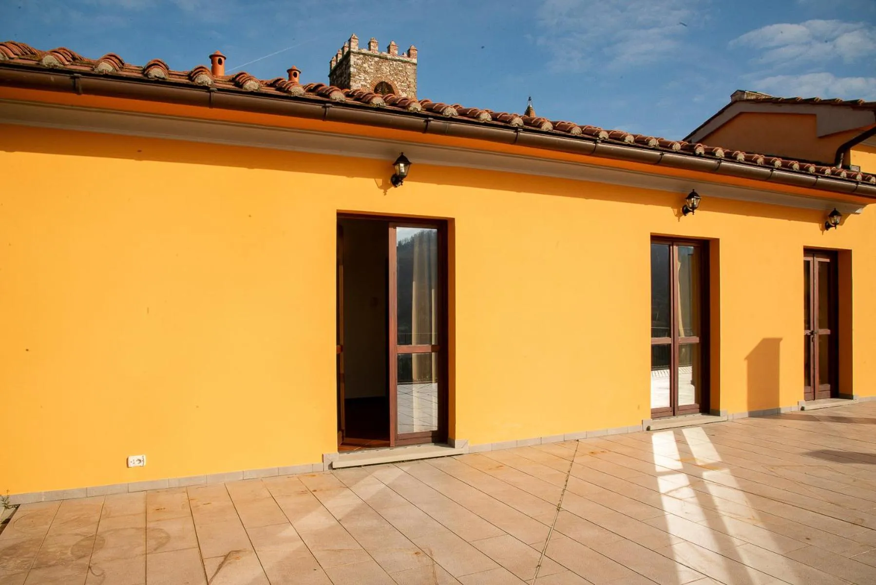 Balcony/Terrace in La Rocca Relais