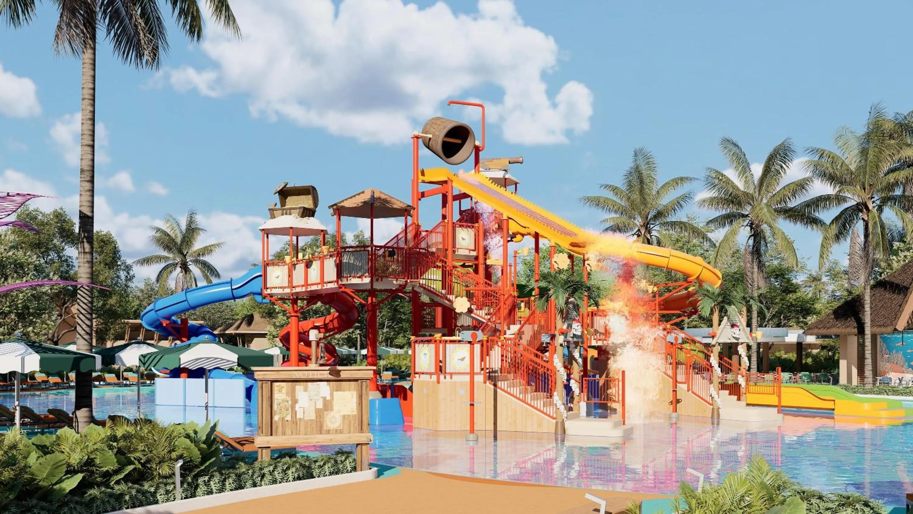 Aqua park in Moon Palace The Grand - Punta Cana - All Inclusive