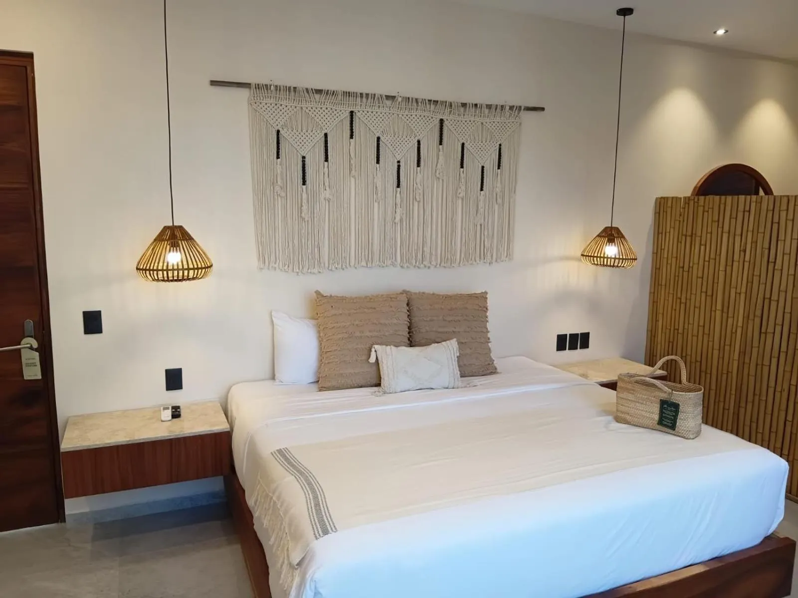 Bed in Ana y Jose Holbox Hotel & Beach Club