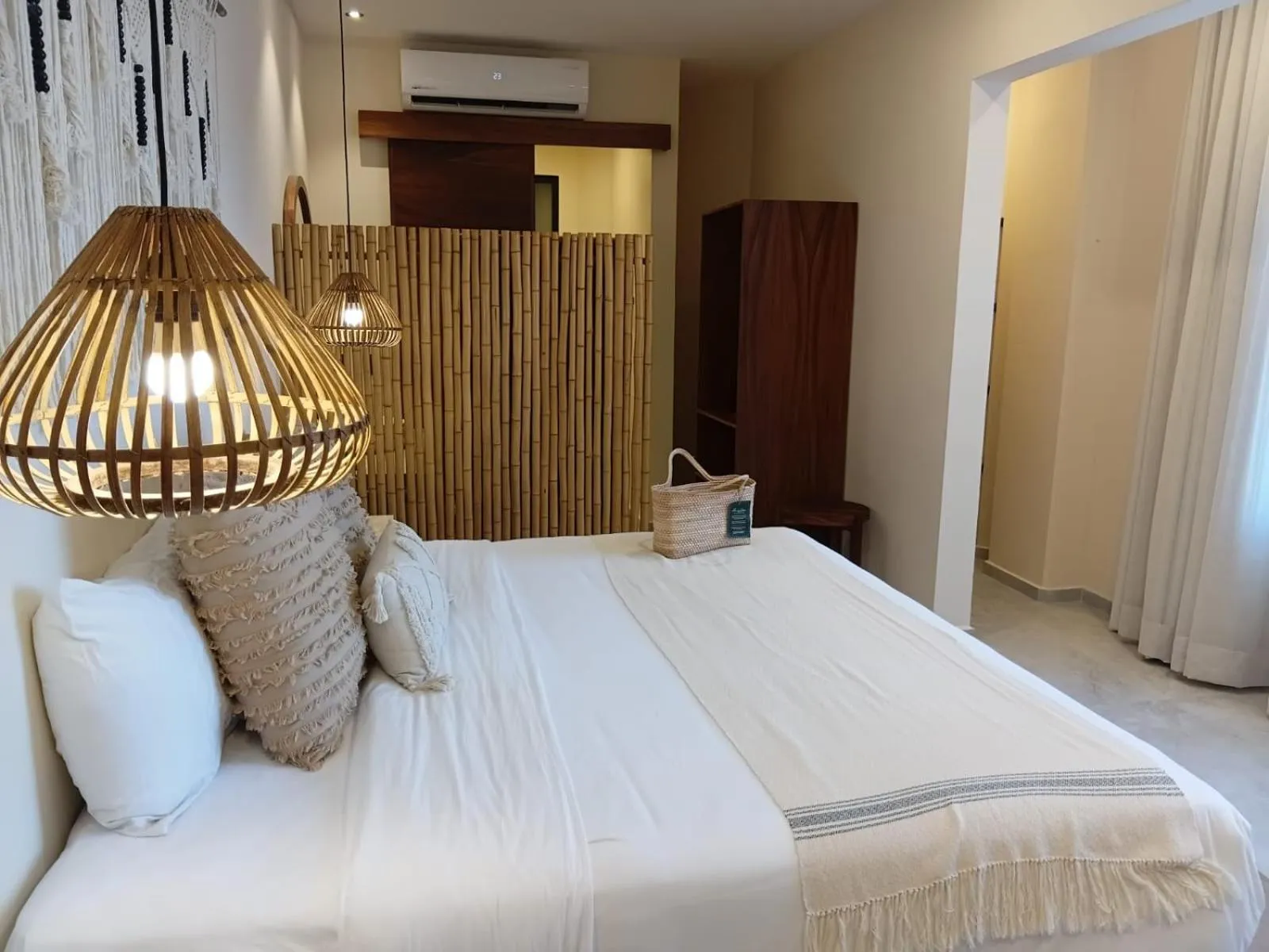 Bed in Ana y Jose Holbox Hotel & Beach Club