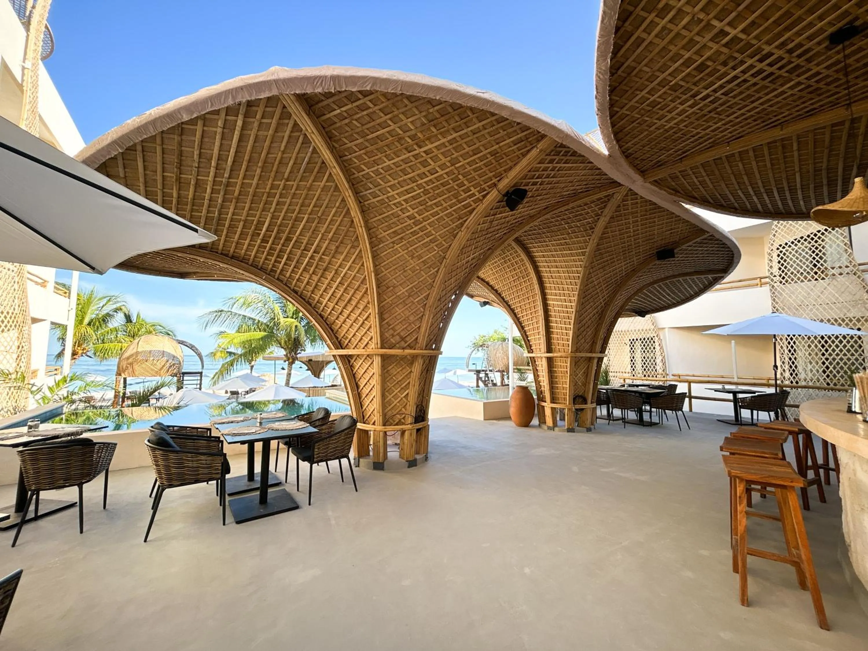 Restaurant/places to eat in Ana y Jose Holbox Hotel & Beach Club