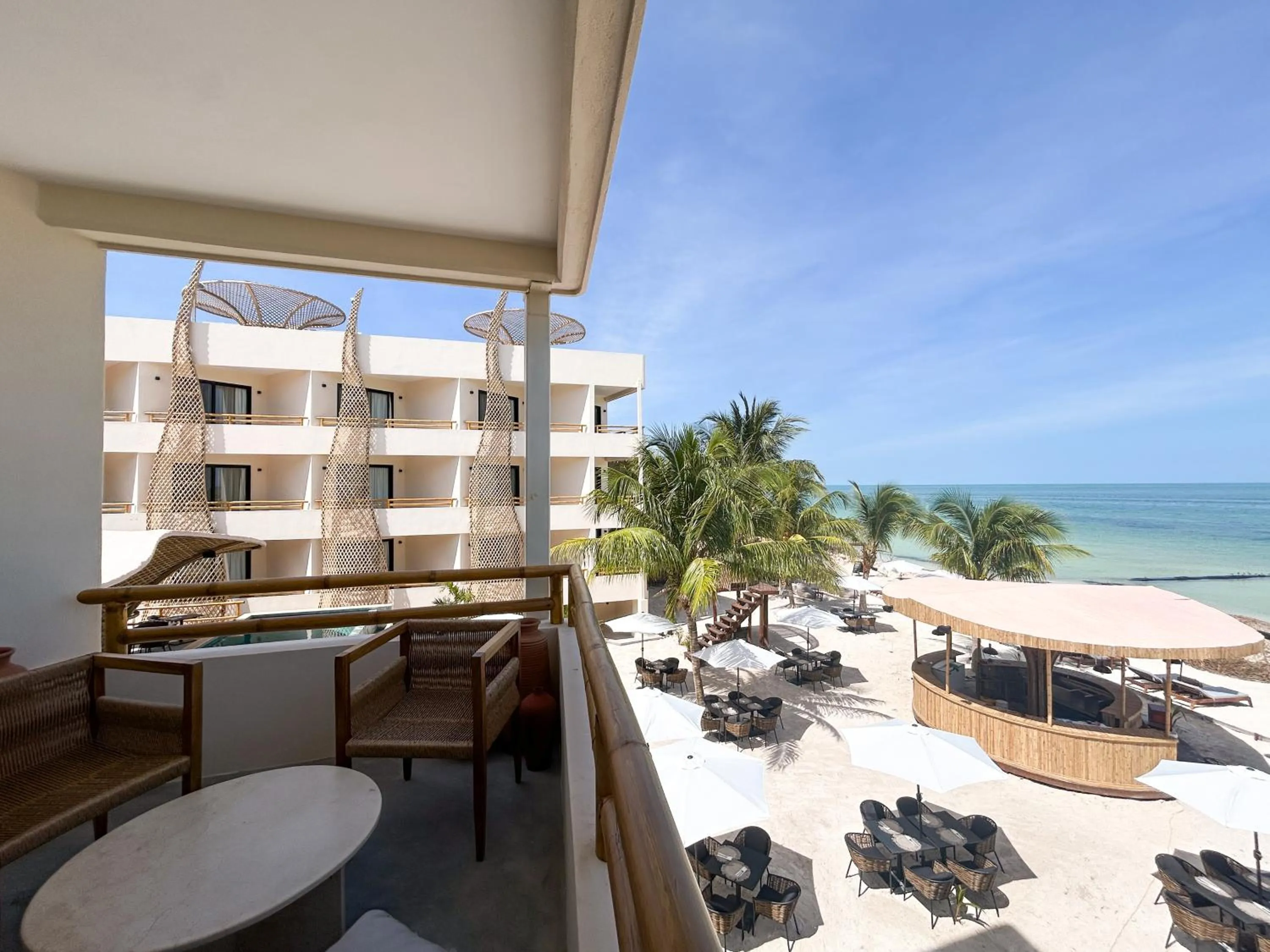Balcony/Terrace in Ana y Jose Holbox Hotel & Beach Club