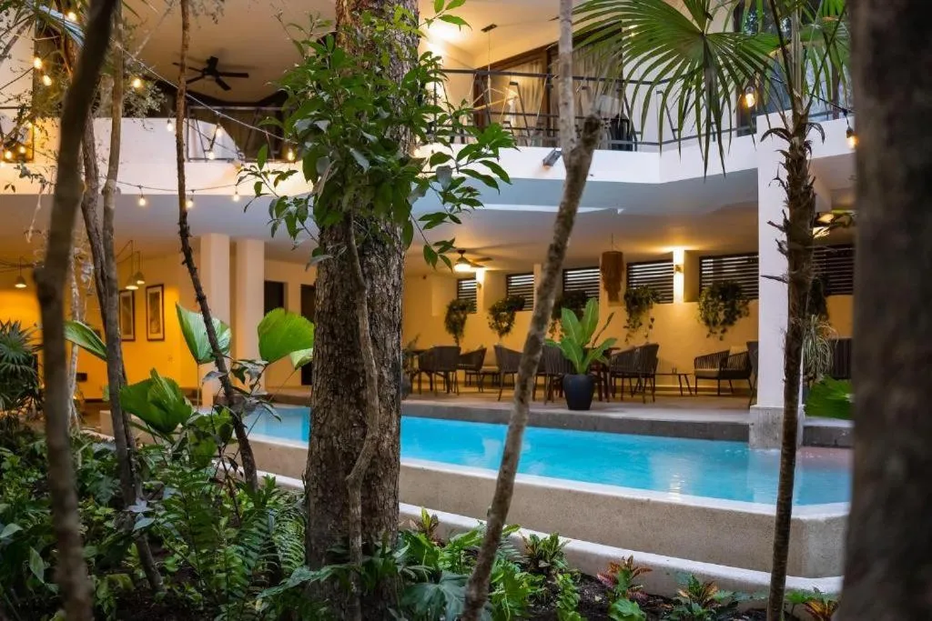 Garden view in K'uyen Boutique Hotel