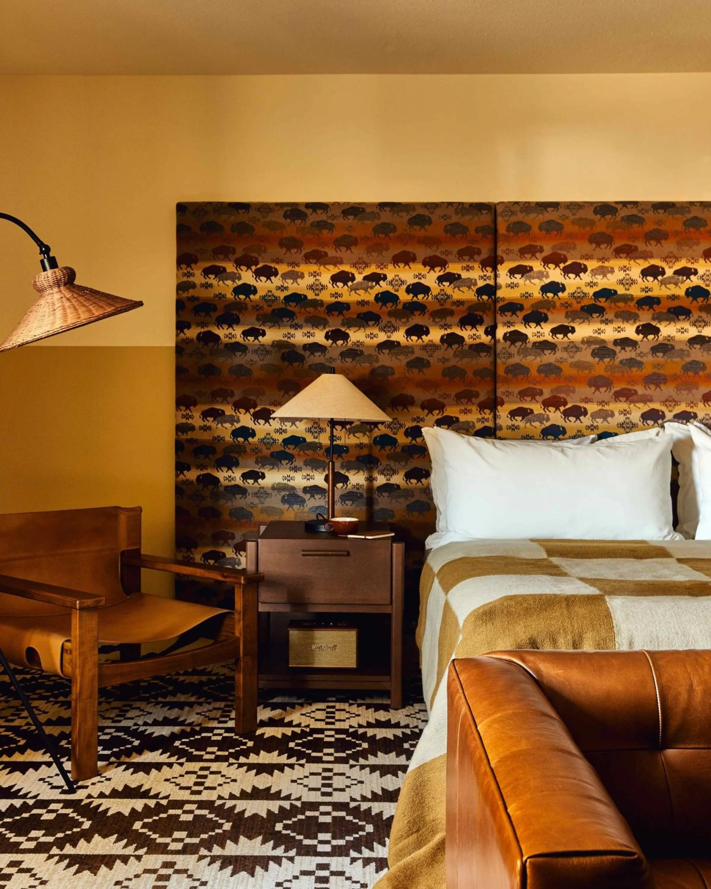 Bed in Wandering Buffalo