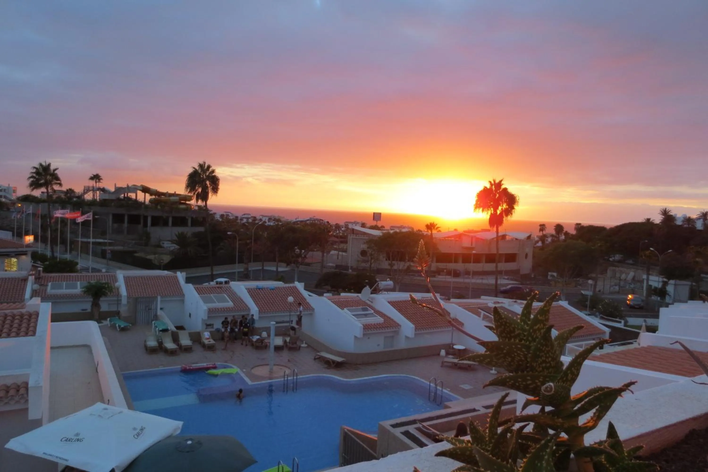 Swimming pool in Island Village