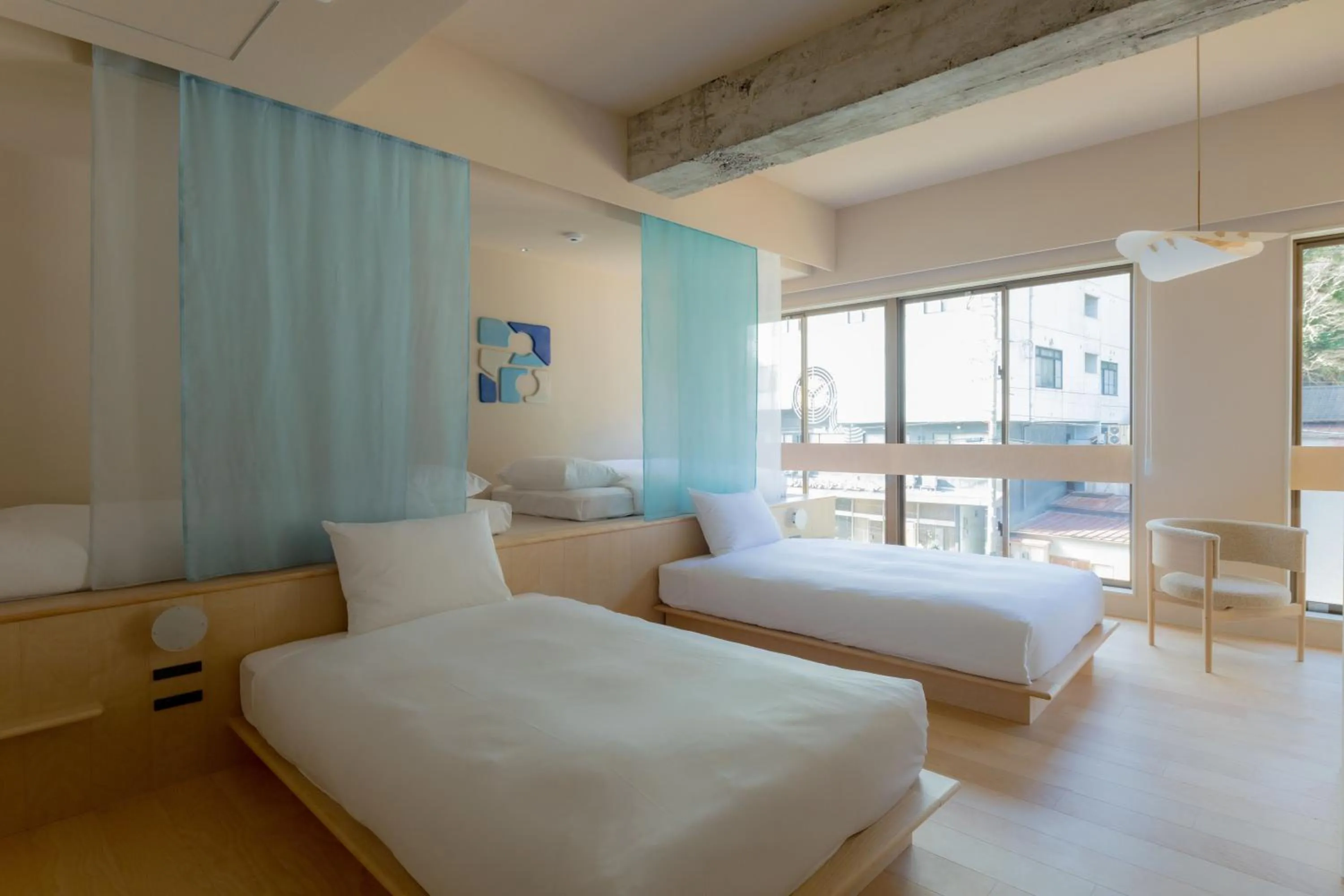 Bedroom, Bed in SOIL Nagatoyumoto