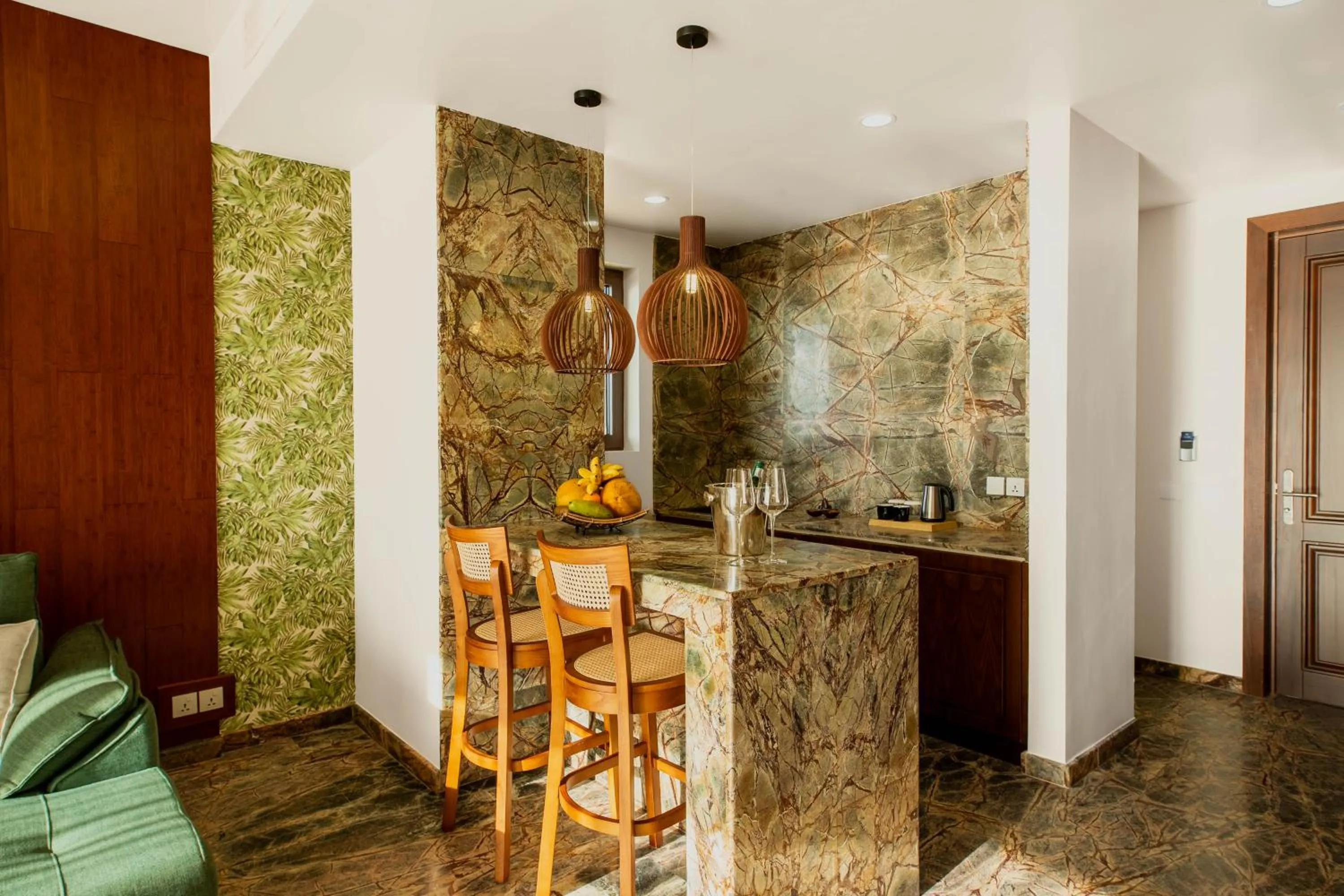 Kitchen or kitchenette in Gardens Hill Resort & Spa