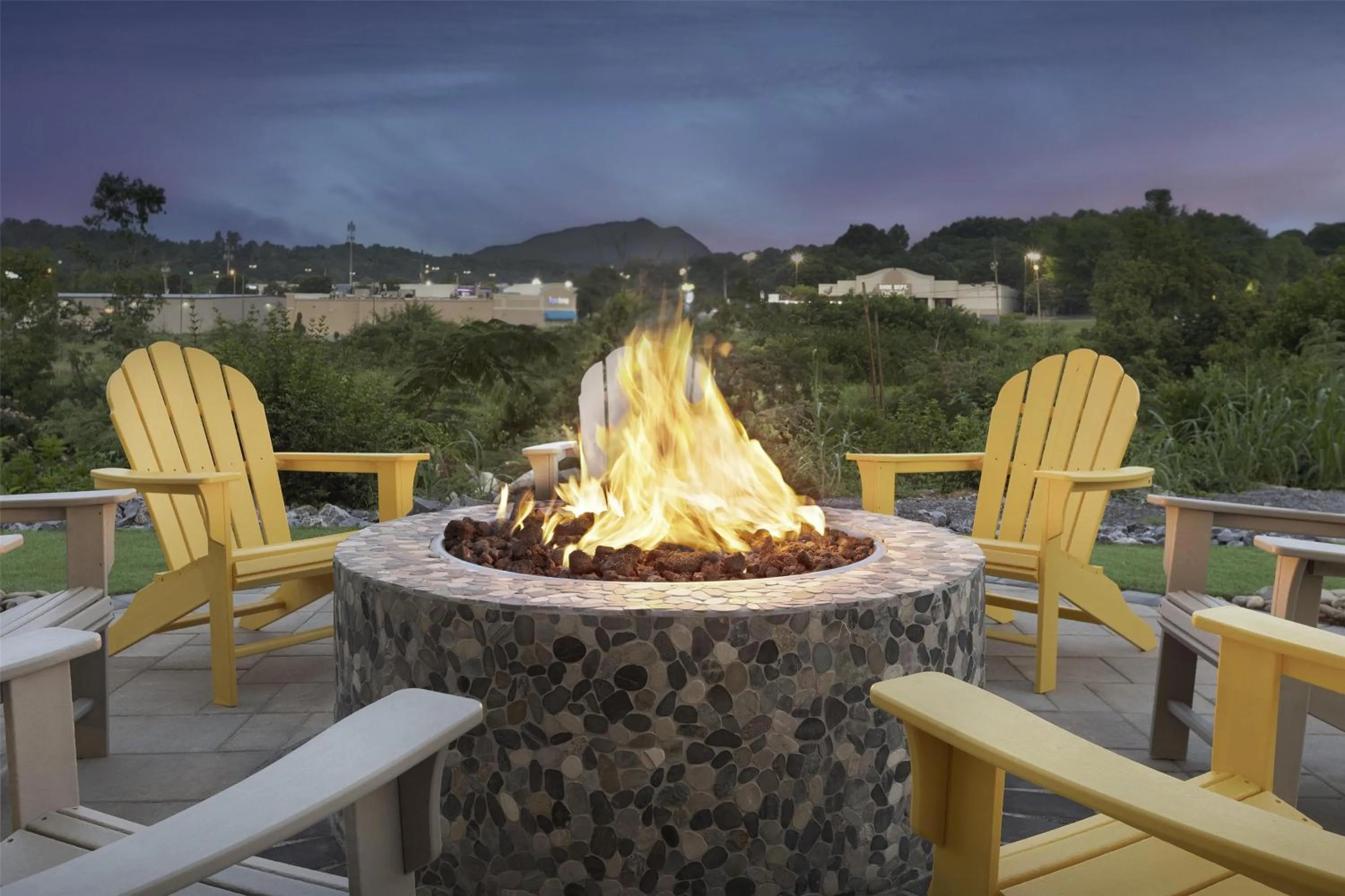 Patio in Home2 Suites By Hilton Sevierville