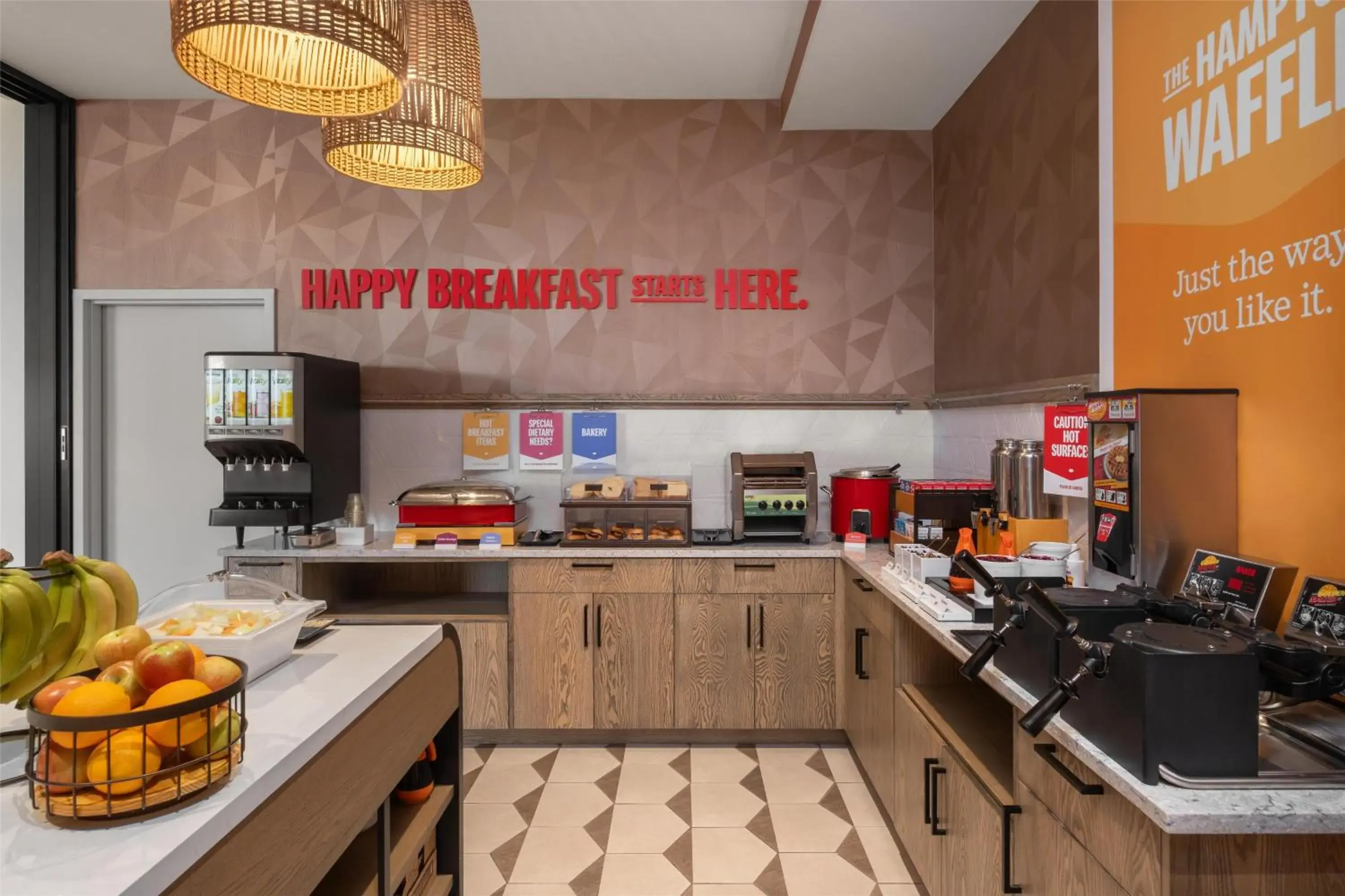 Breakfast in Hampton Inn & Suites Maui North Shore Breakfast in Hampton Inn & Suites Maui North Shore