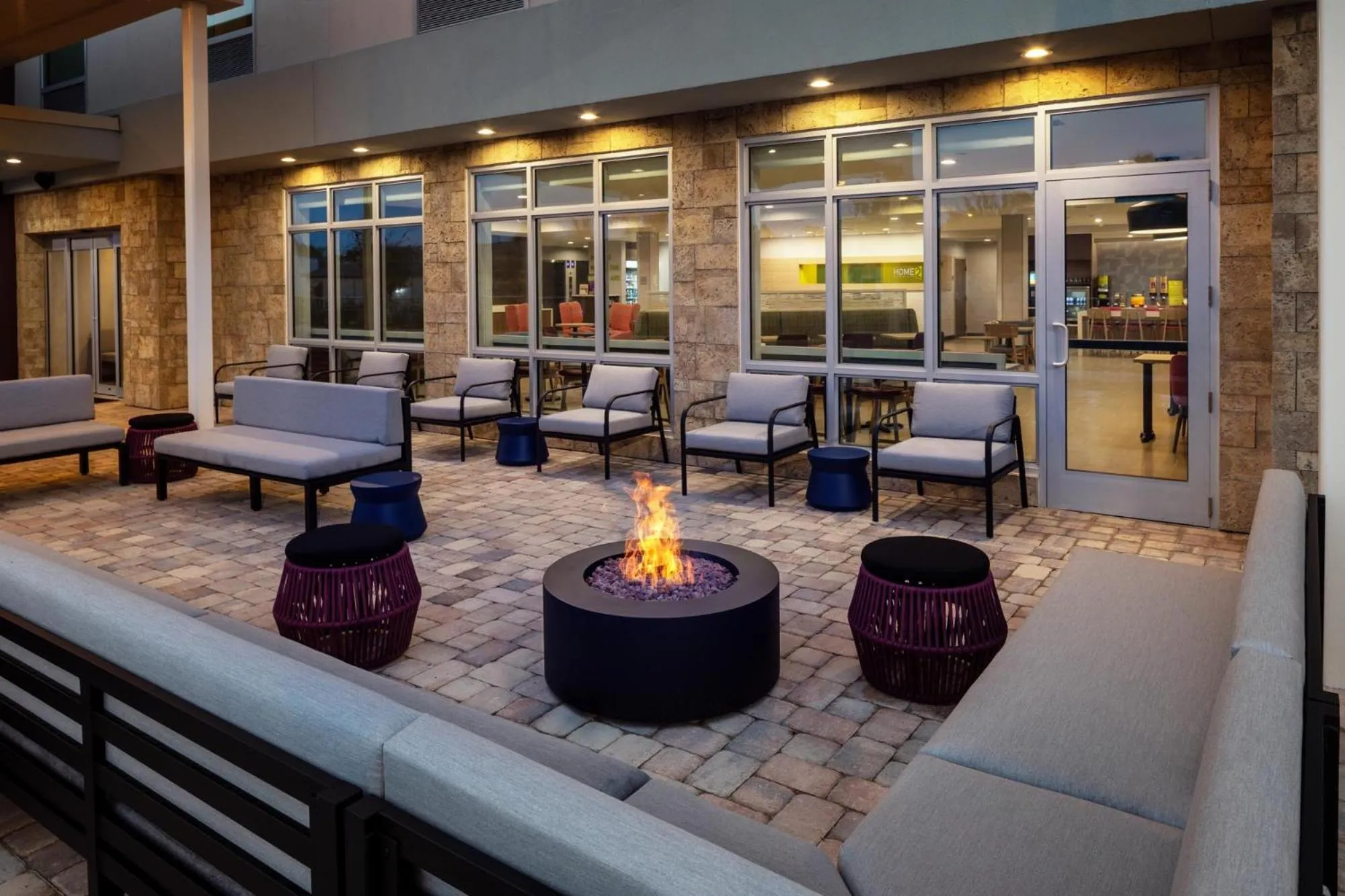 Patio in Home2 Suites By Hilton Clearwater St. Petersburg Ulmerton Rd