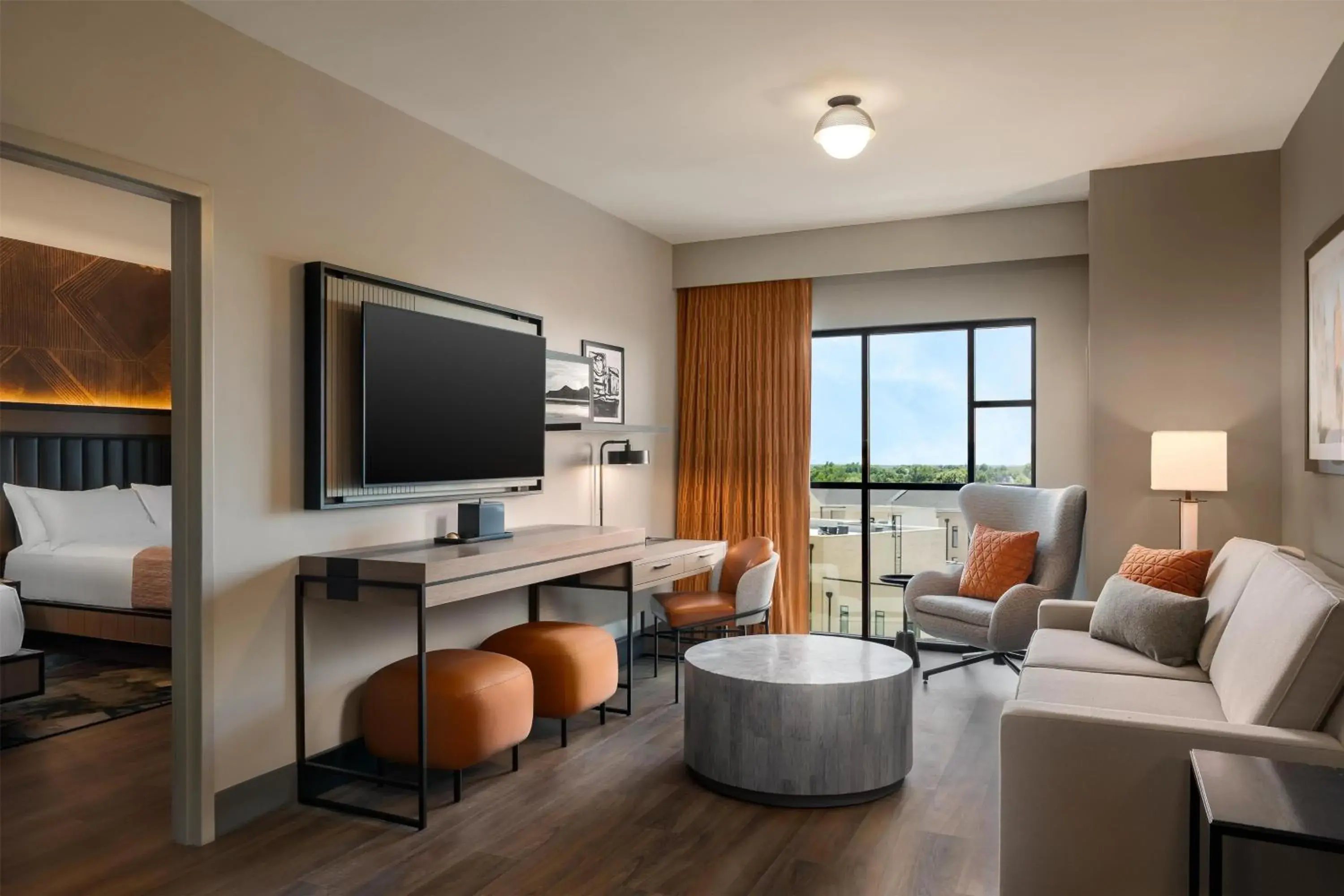 Living room in Hotel Avail Rogers, Tapestry Collection By Hilton Living room in Hotel Avail Rogers, Tapestry Collection By Hilton