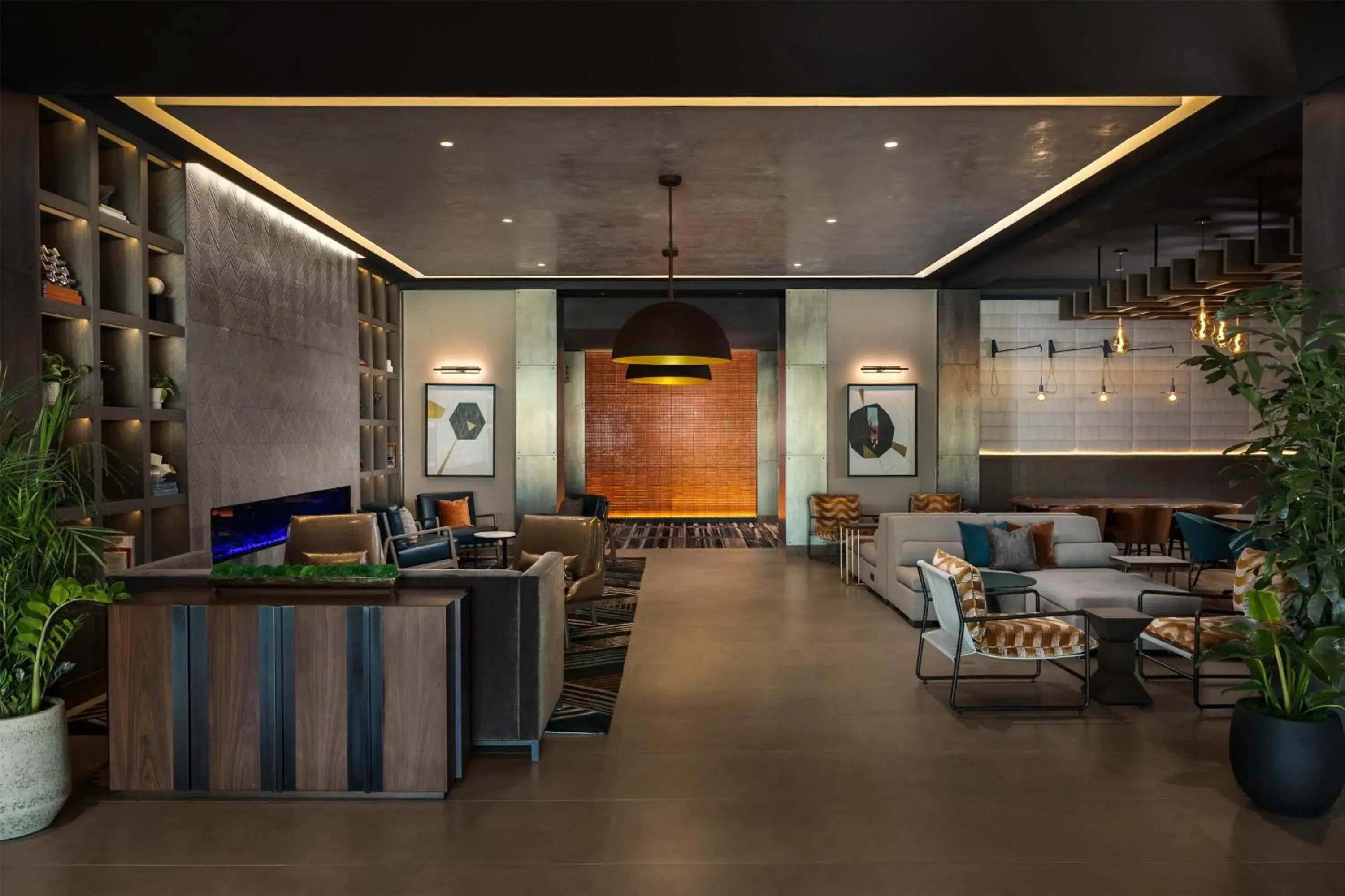 Lobby or reception in Hotel Avail Rogers, Tapestry Collection By Hilton Lobby or reception in Hotel Avail Rogers, Tapestry Collection By Hilton