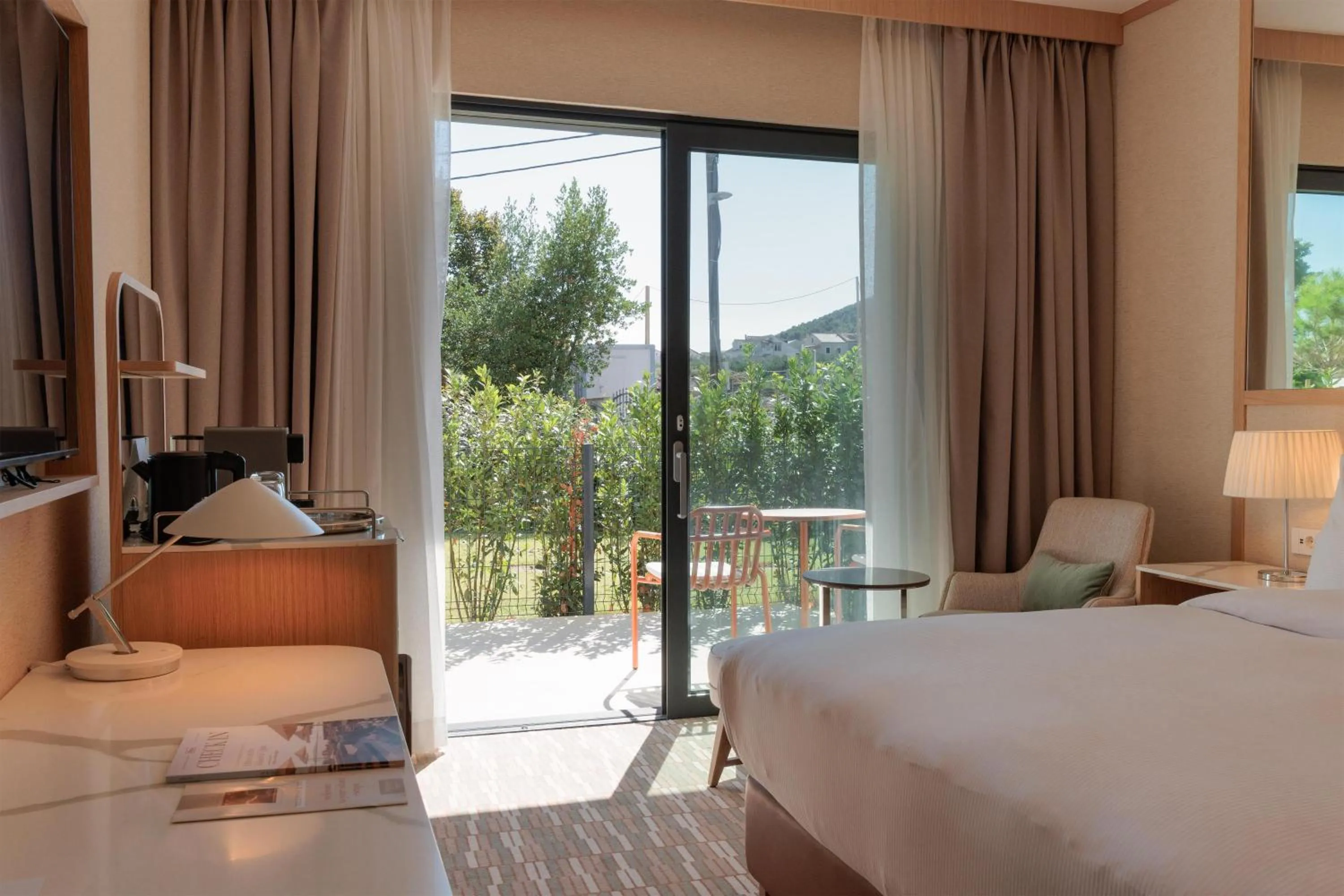 Bed in Hotel Preko Ugljan Island, Curio Collection By Hilton