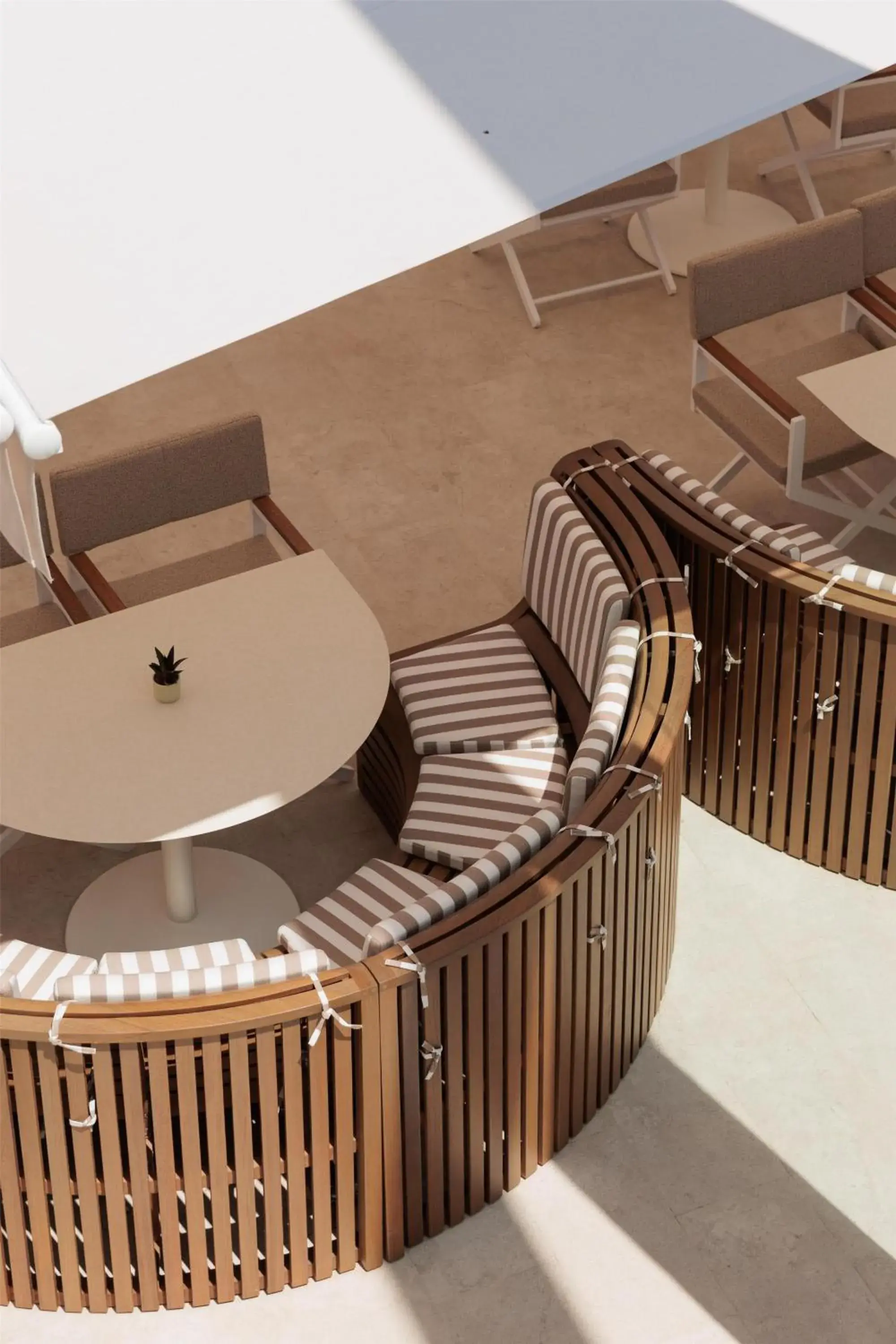 Inner courtyard view in Hotel Preko Ugljan Island, Curio Collection By Hilton Inner courtyard view in Hotel Preko Ugljan Island, Curio Collection By Hilton