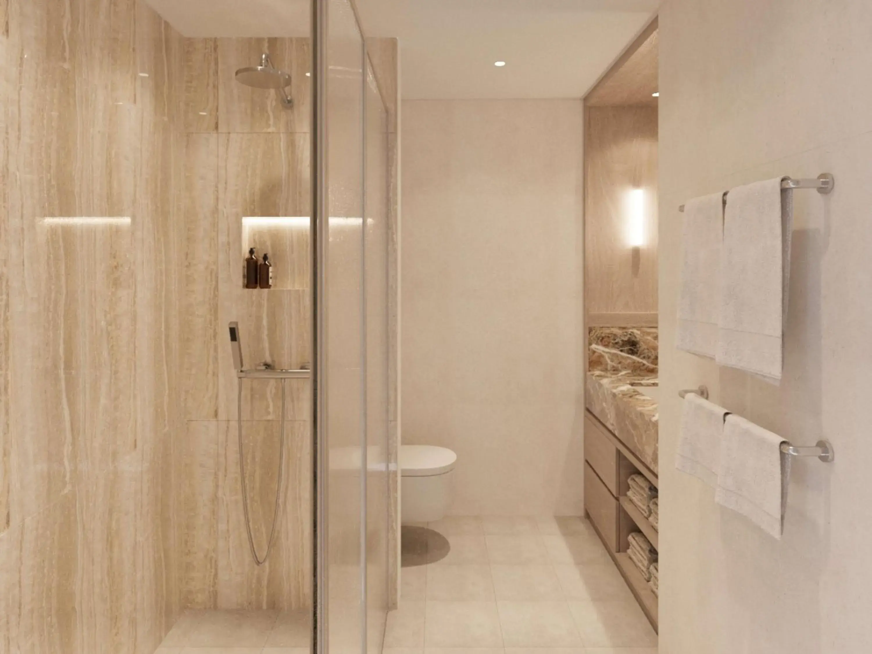 Bathroom in Hotel Preko Ugljan Island, Curio Collection By Hilton Bathroom in Hotel Preko Ugljan Island, Curio Collection By Hilton