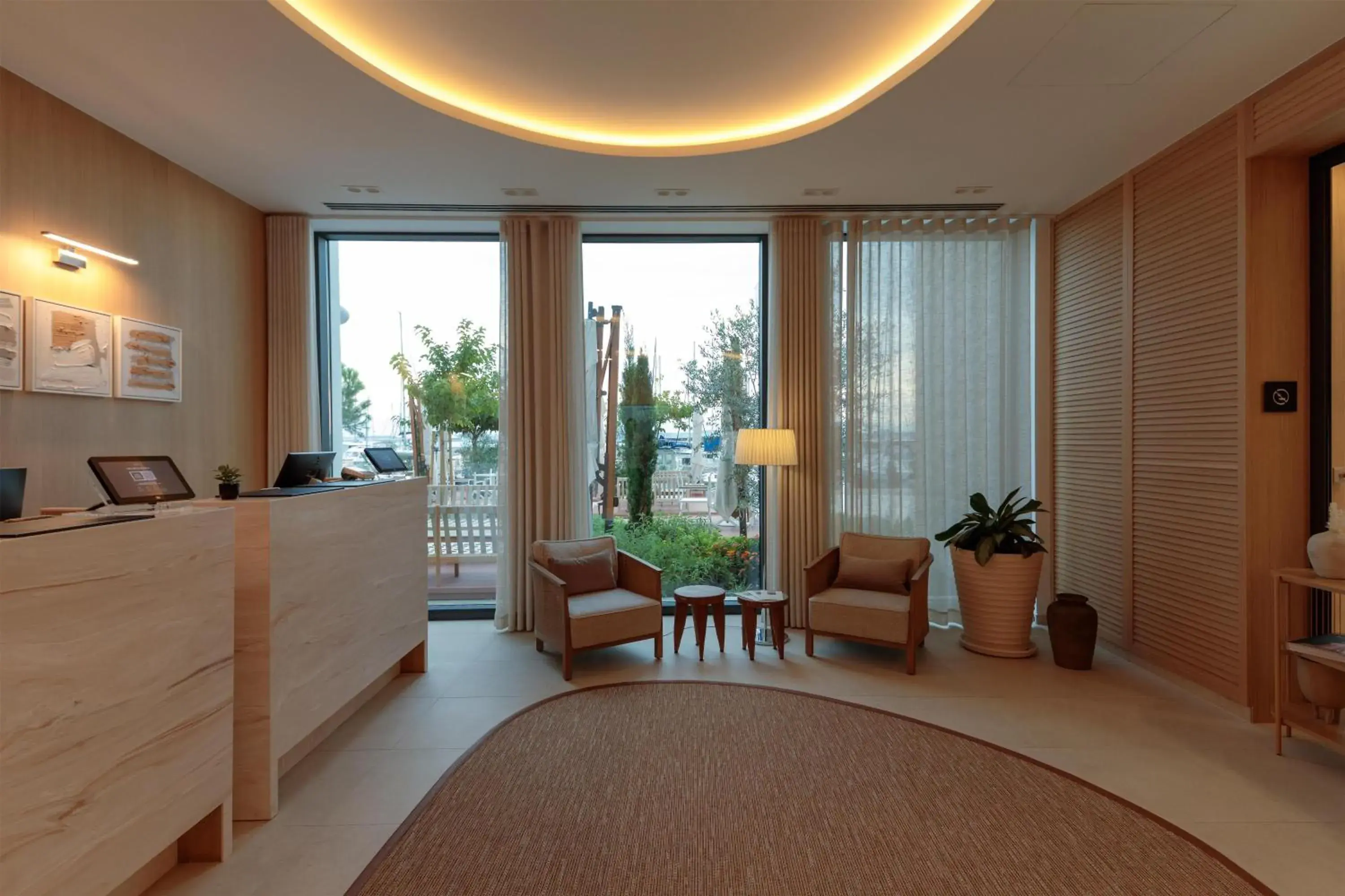 Lobby or reception in Hotel Preko Ugljan Island, Curio Collection By Hilton Lobby or reception in Hotel Preko Ugljan Island, Curio Collection By Hilton