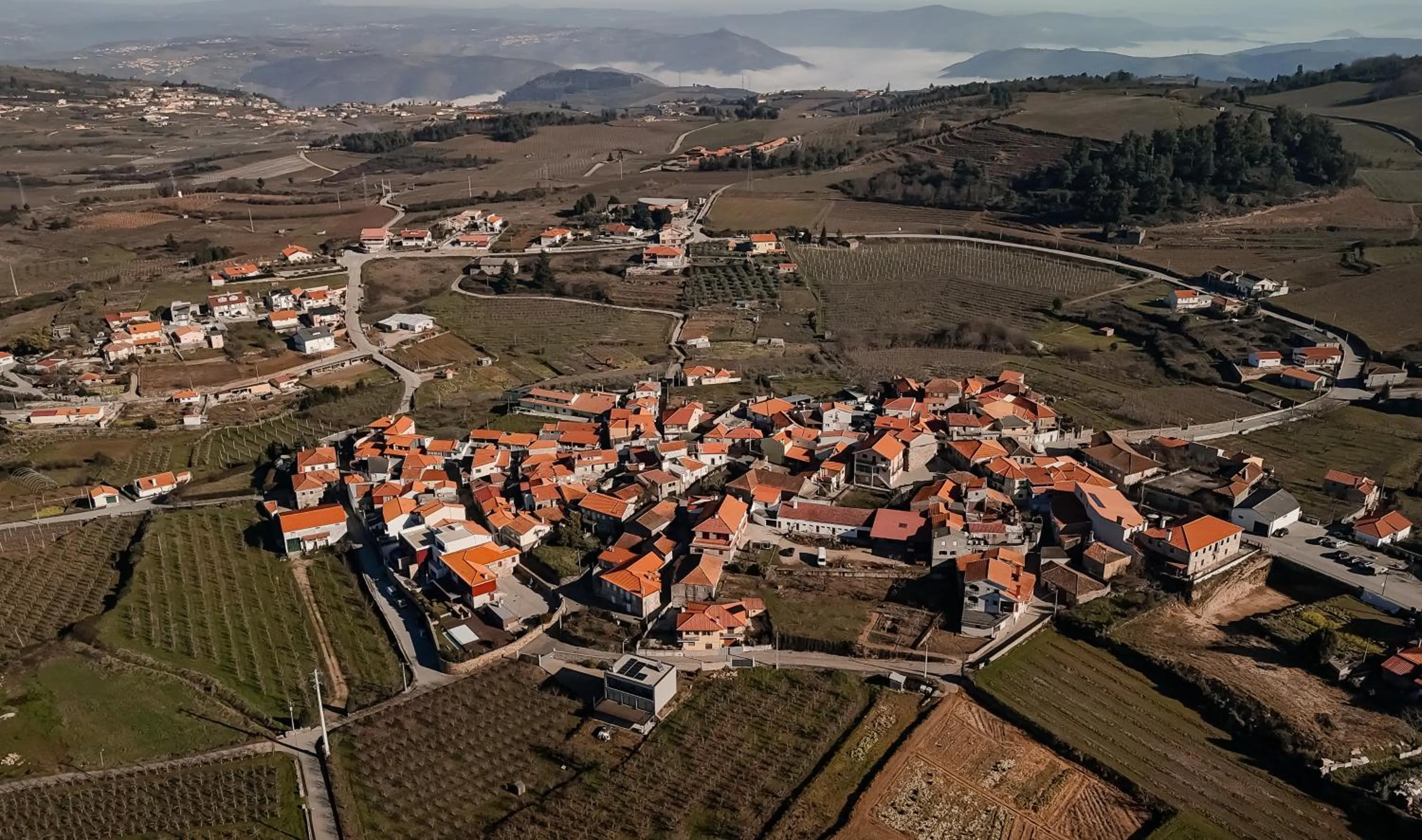 Bird's eye view in Casal da Viúva