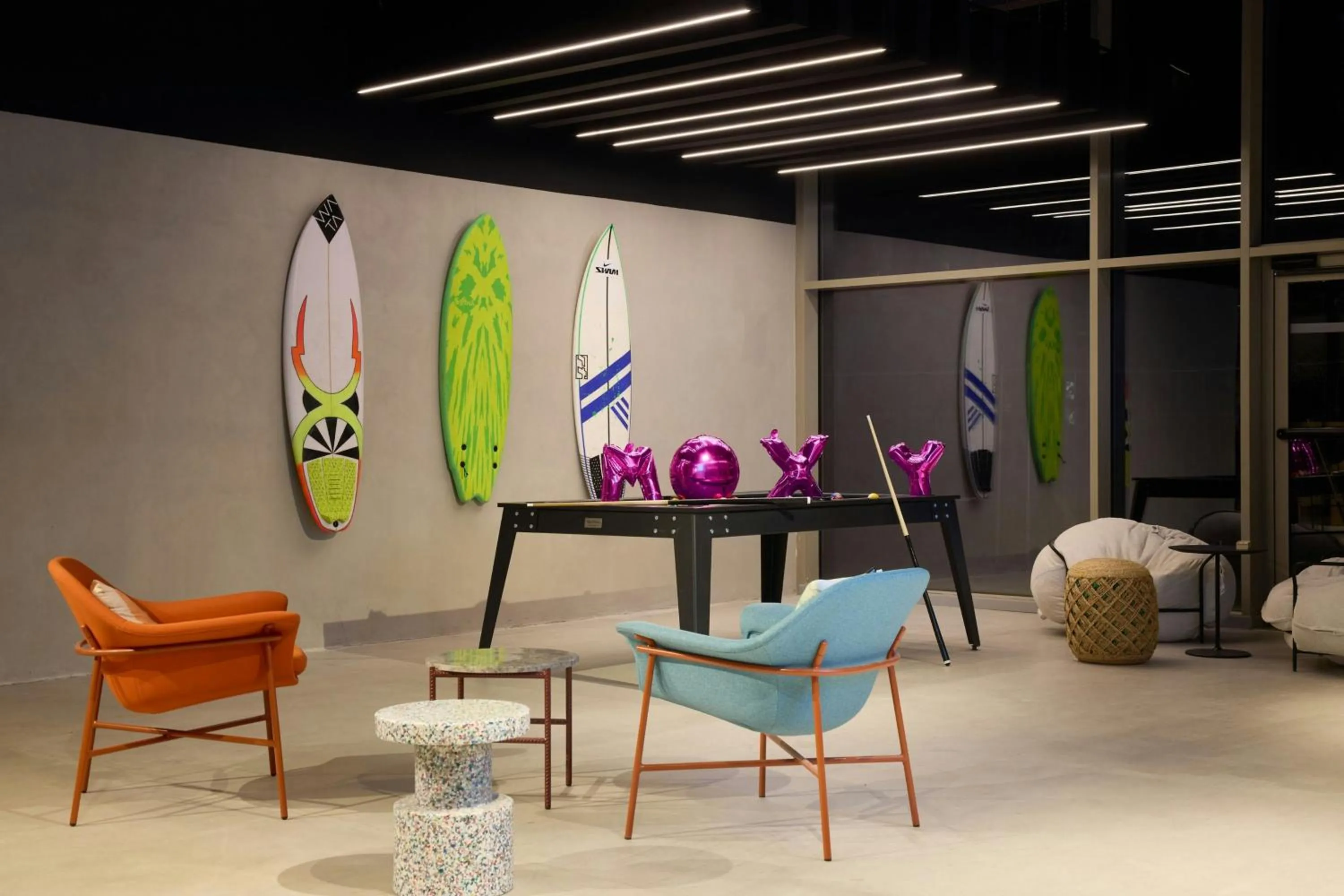 View (from property/room) in Moxy Nice