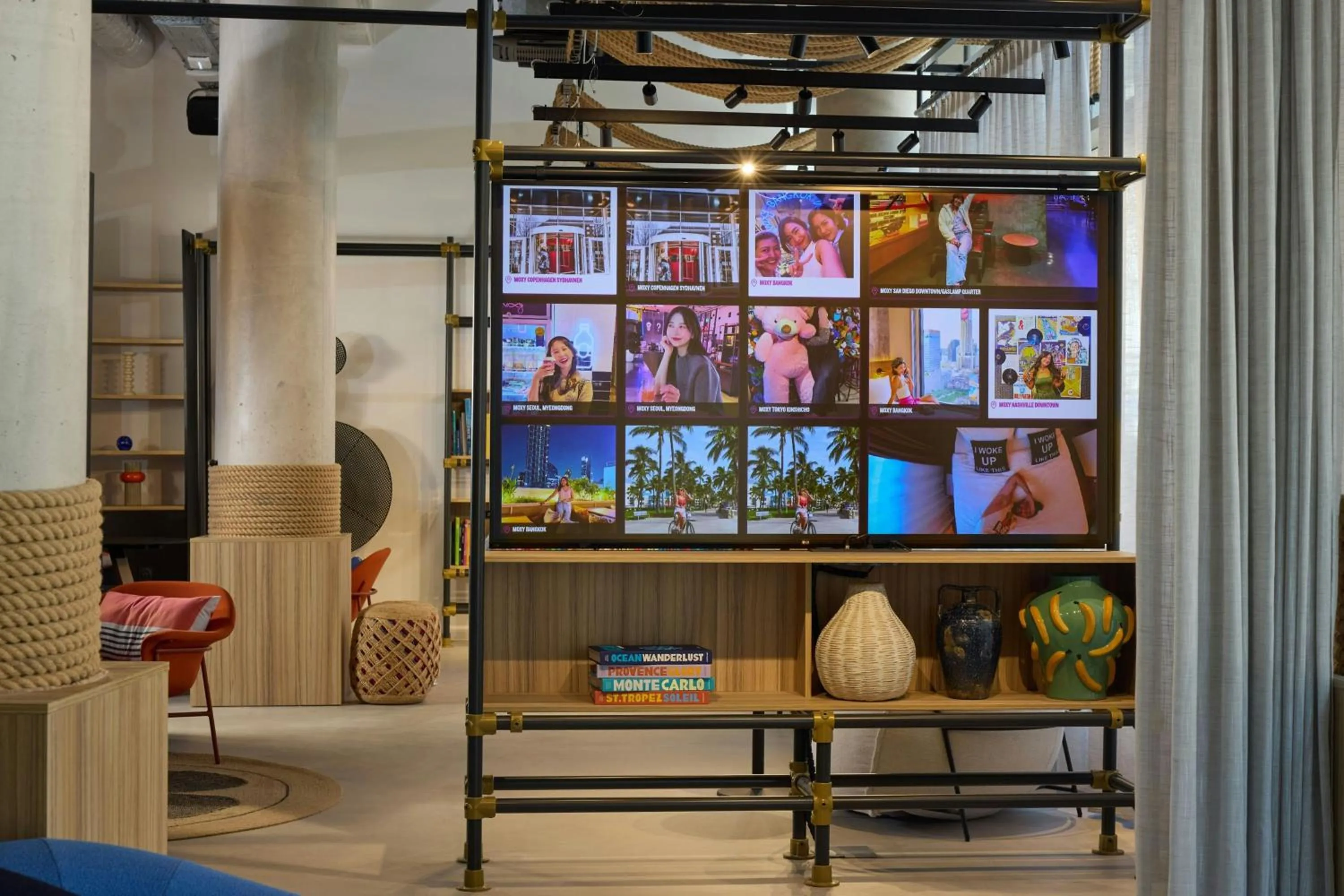 View (from property/room) in Moxy Nice