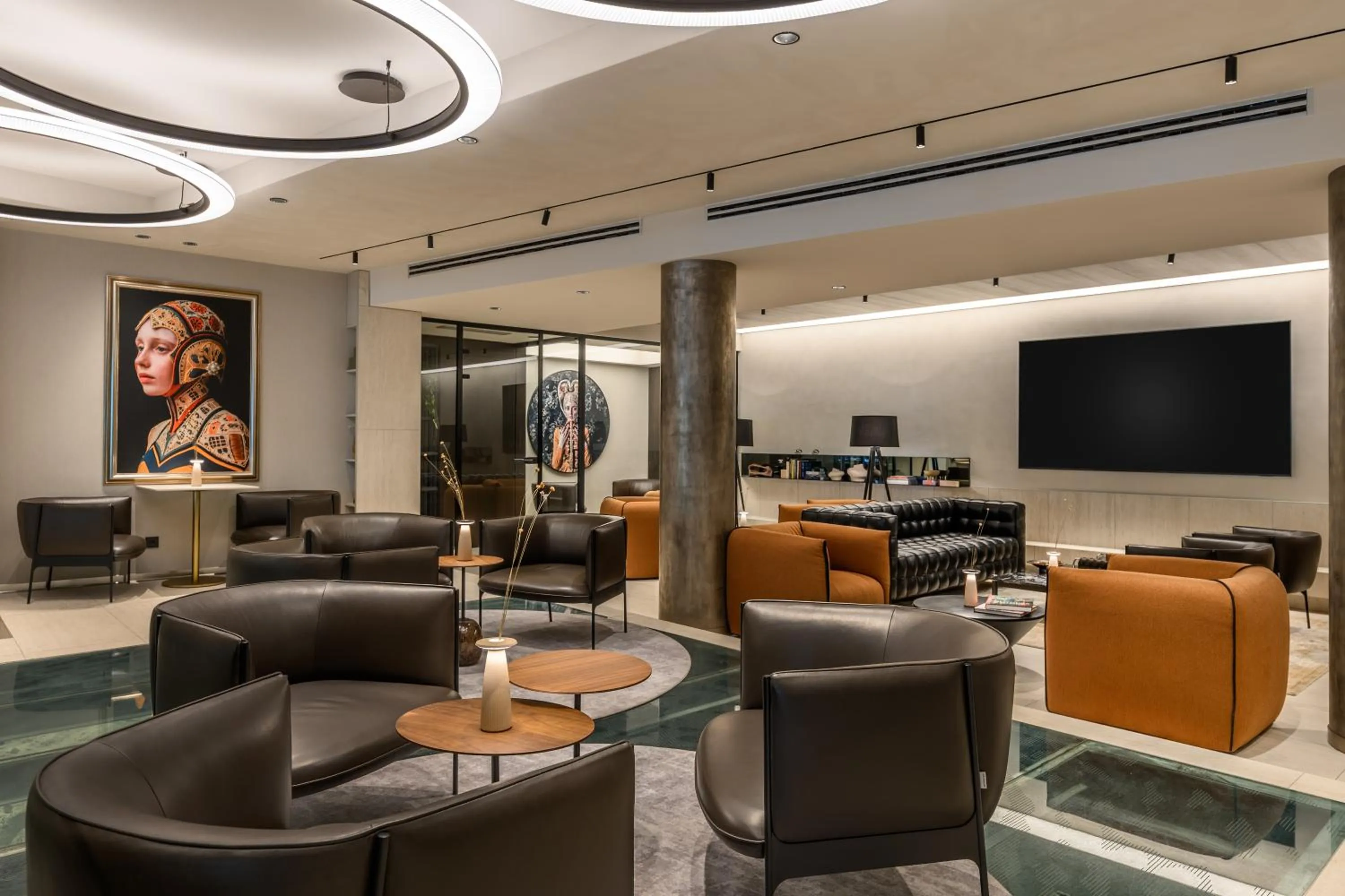 Lobby or reception in Leon Hotel & Lounge Budapest