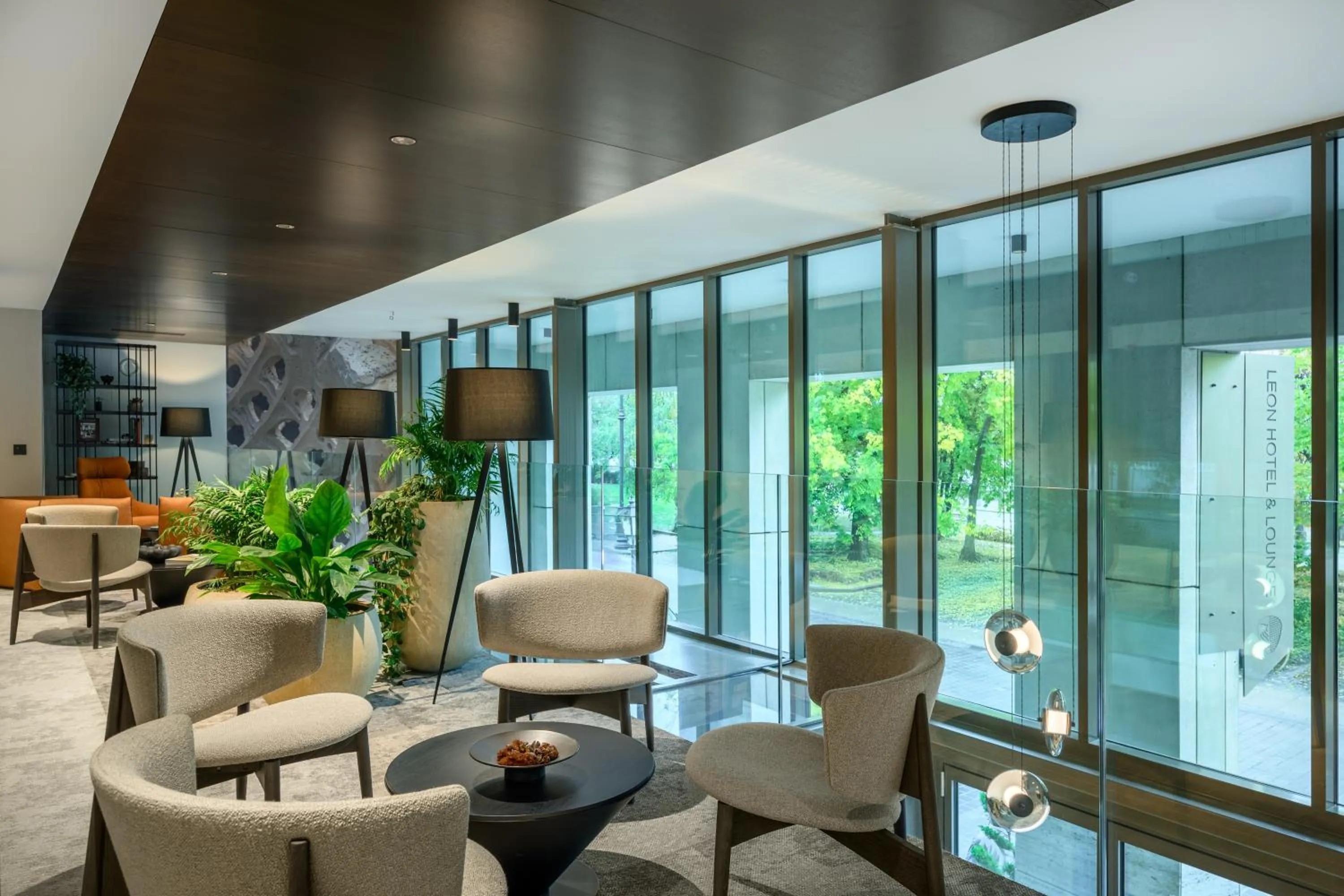 sunbed in Leon Hotel & Lounge Budapest