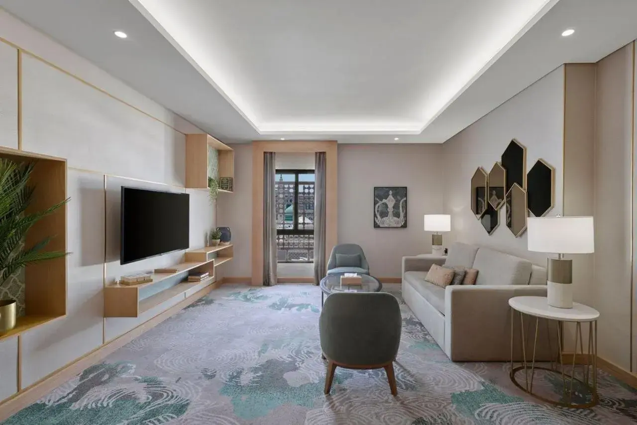 Junior Suite with Haram View in Makarem Haram view suites Junior Suite with Haram View in Makarem Haram view suites