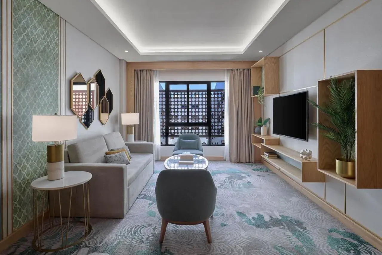 Junior Suite in Makarem Haram view suites Junior Suite in Makarem Haram view suites