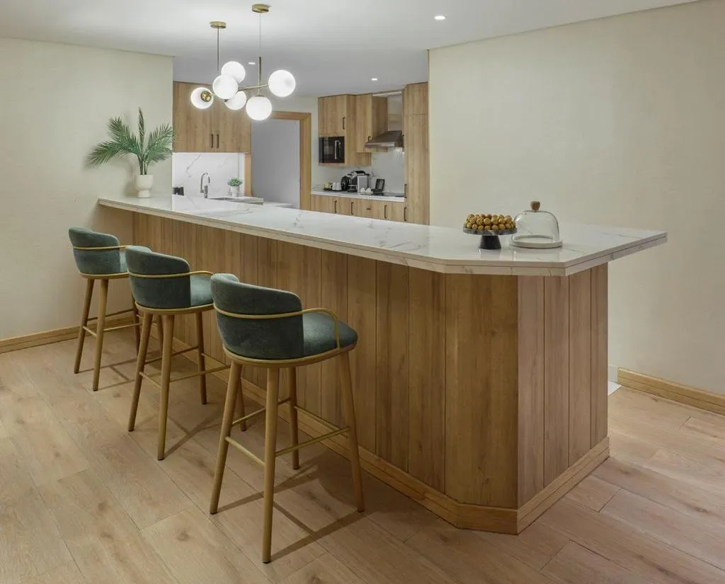 Kitchen or kitchenette in Makarem Haram view suites