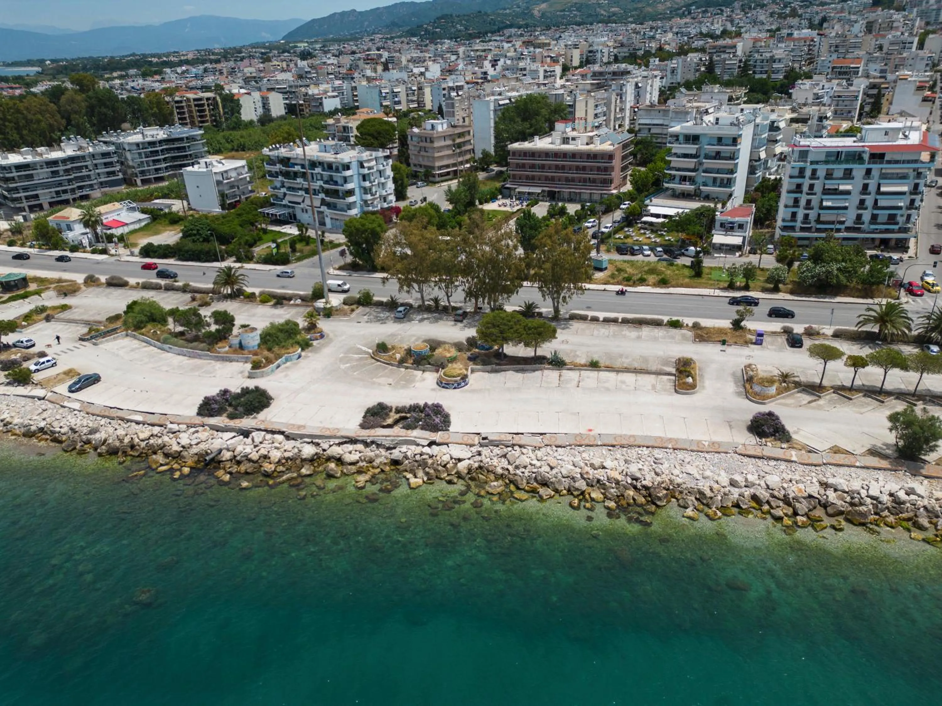 Property building in Delfini Hotel