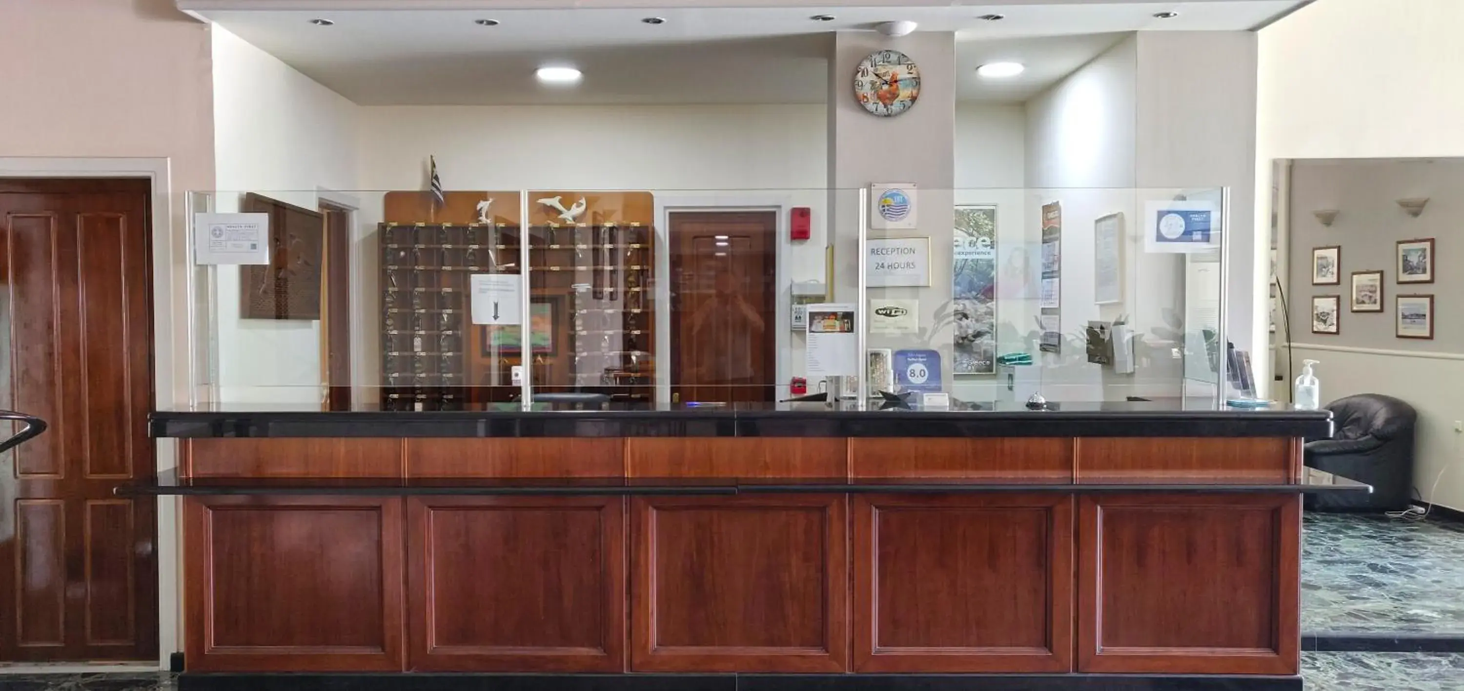 Lobby or reception in Delfini Hotel Lobby or reception in Delfini Hotel